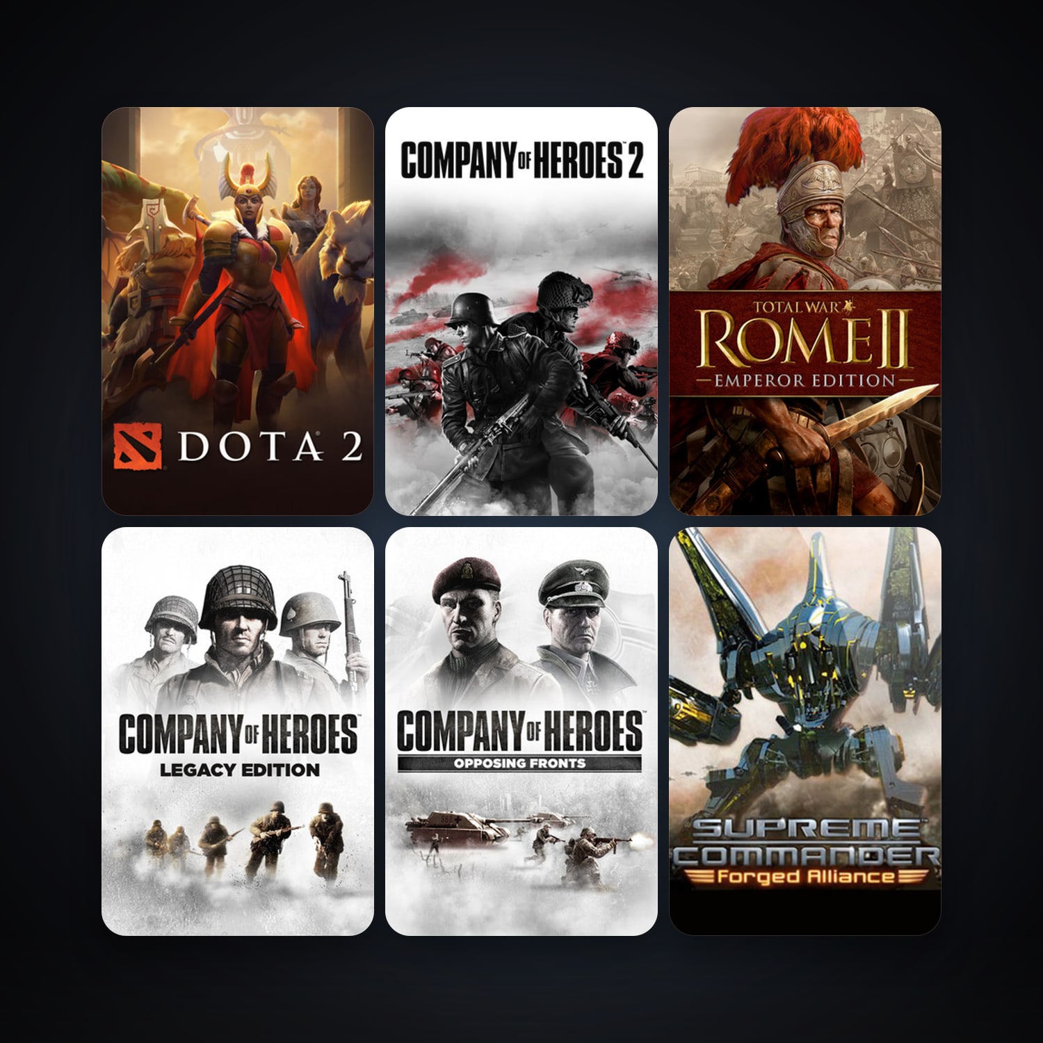 حساب ستيم فلين، Dota 2 وCompany of Heroes، 10 لعبة، صامد واضح — لفل 7 — HabibiAccounts