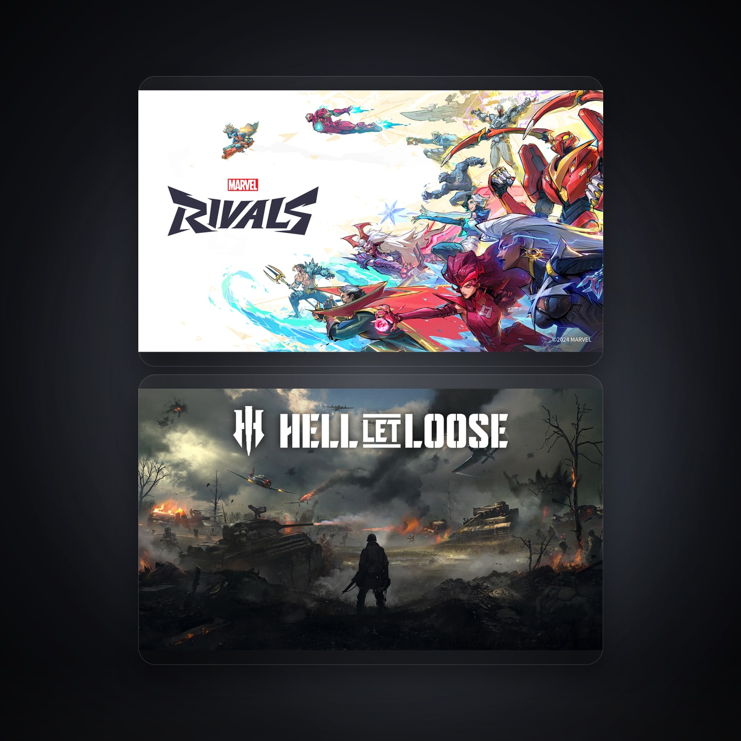Epic Marvel Rivals + Hell Let Loose — ID — HabibiAccounts