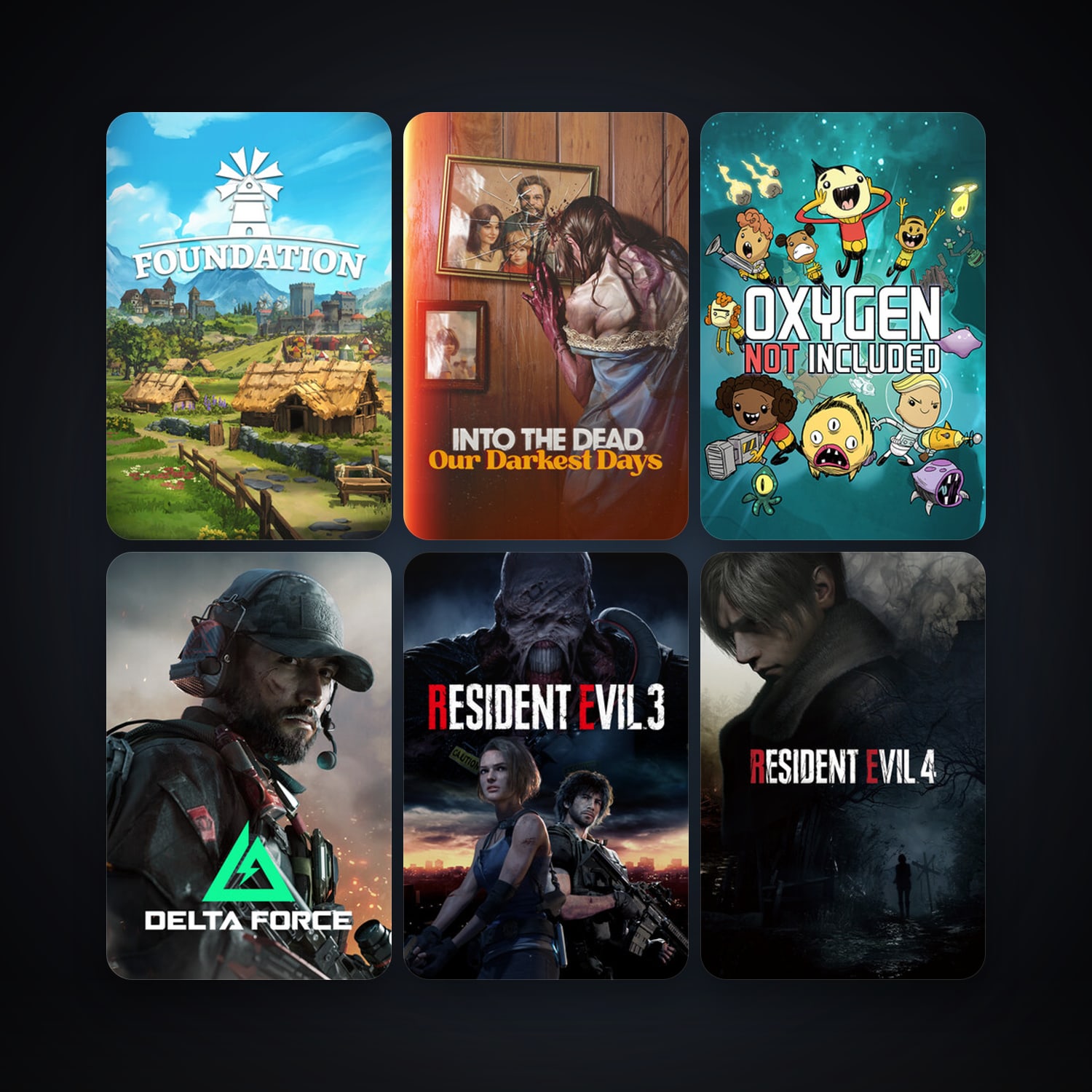 RESIDENT EVIL 7 biohazard / BIOHAZARD 7 resident evil + Oxygen Not Included, 16 games, clean — HabibiAccounts