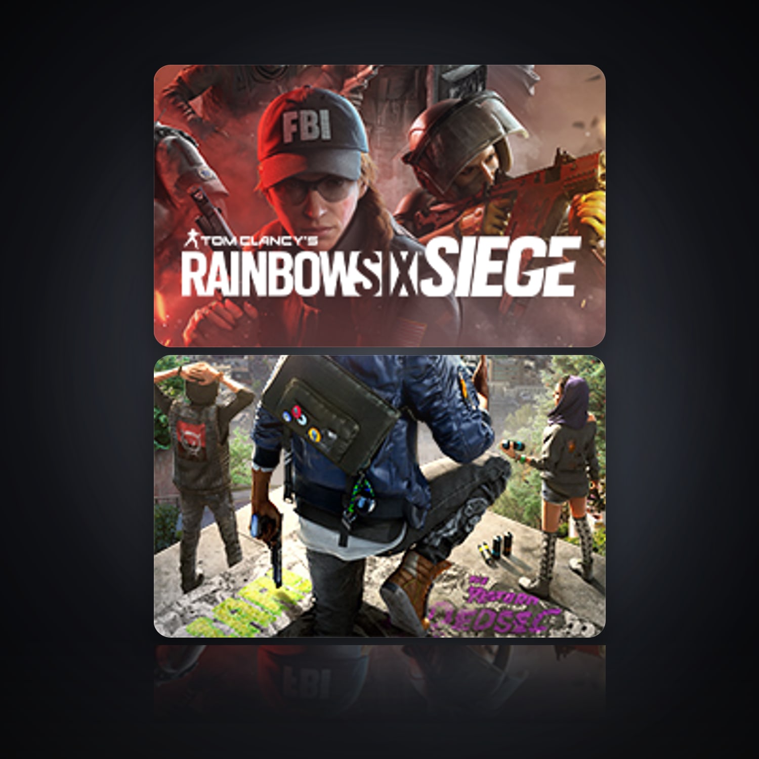 Tom Clancy's Rainbow Six Siege (Steam) & WATCH_DOGS 2 | 2 لعبة — HabibiAccounts