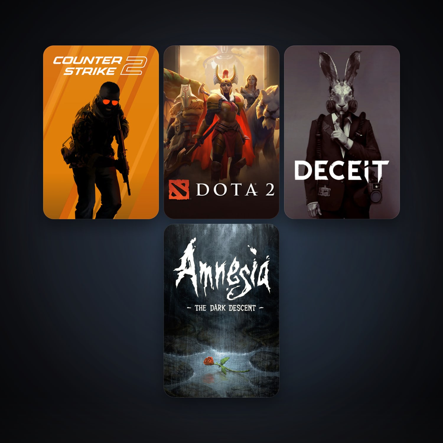 هالحساب ستيم فلين، Dota 2 وCS2 Prime، 8 لعبة، صامد واضح — HabibiAccounts