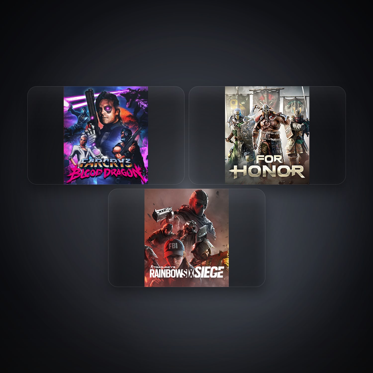 Ubisoft account — Far Cry 3 Blood Dragon + For Honor — GB — 3 games — HabibiAccounts