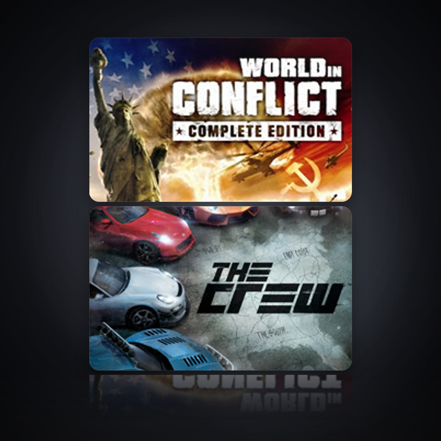 World In Conflict & The Crew | 2 Games — HabibiAccounts