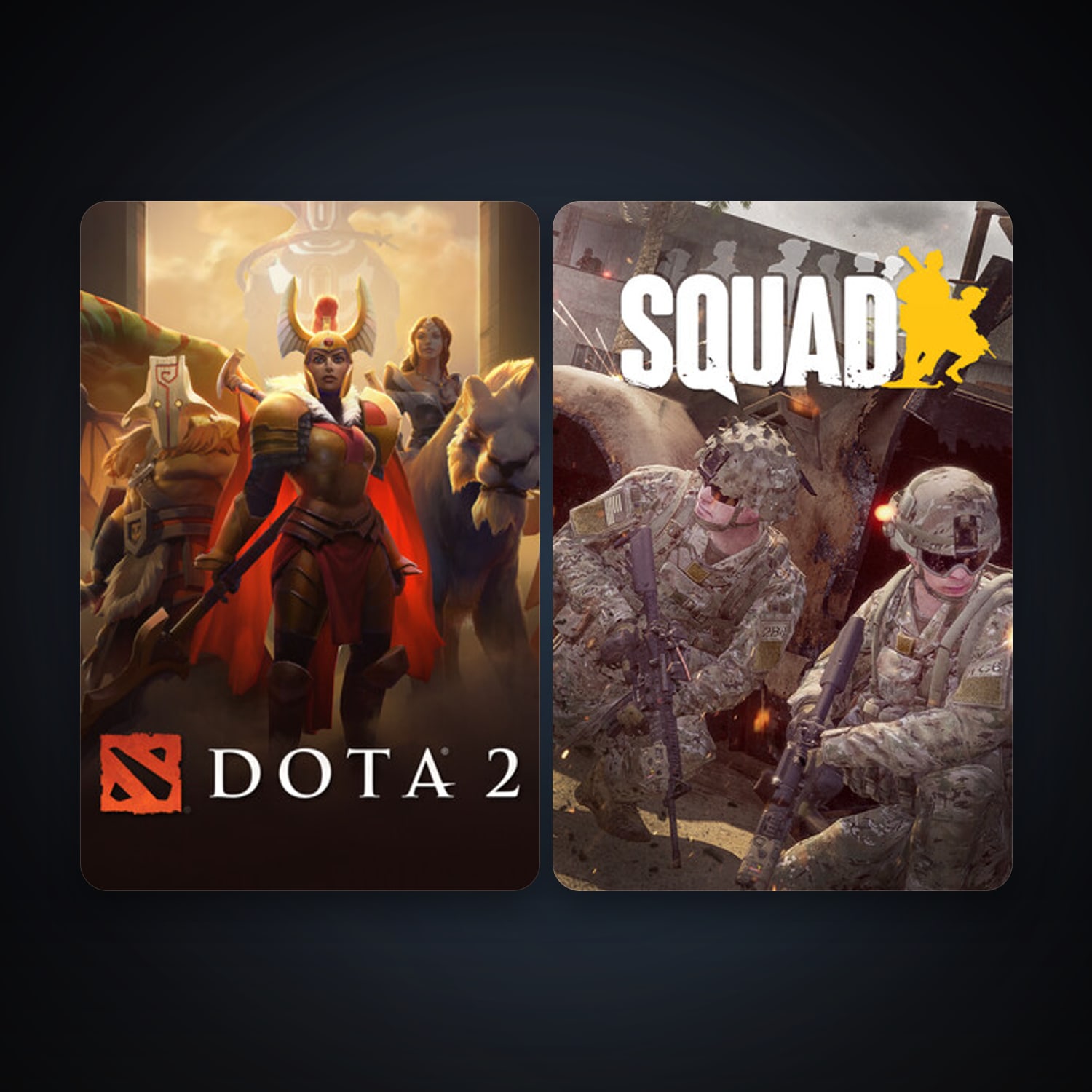 Steam account: Dota 2 + Squad, 3 games, clean — HabibiAccounts