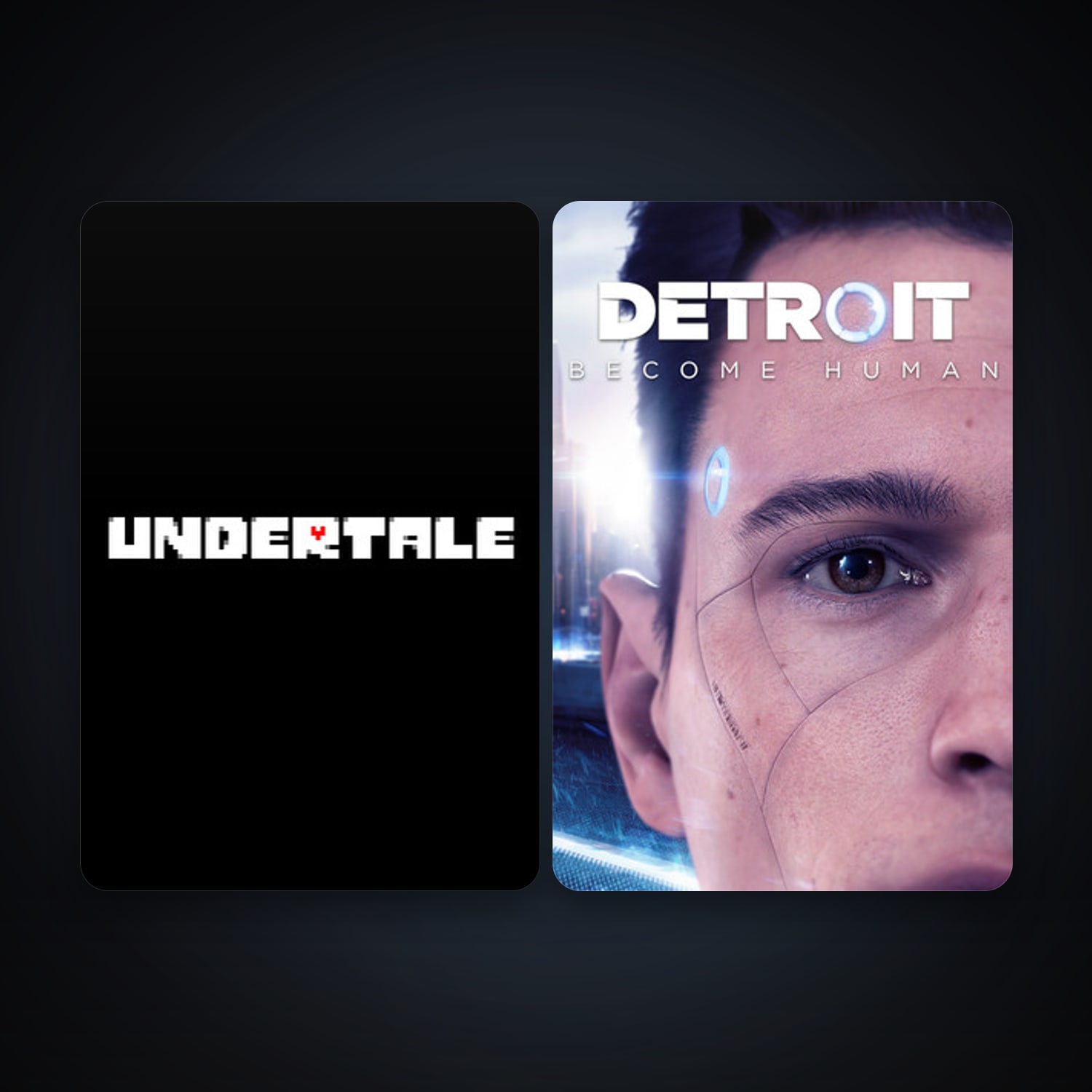 Undertale + Detroit: Become Human, 2 games, clean — HabibiAccounts