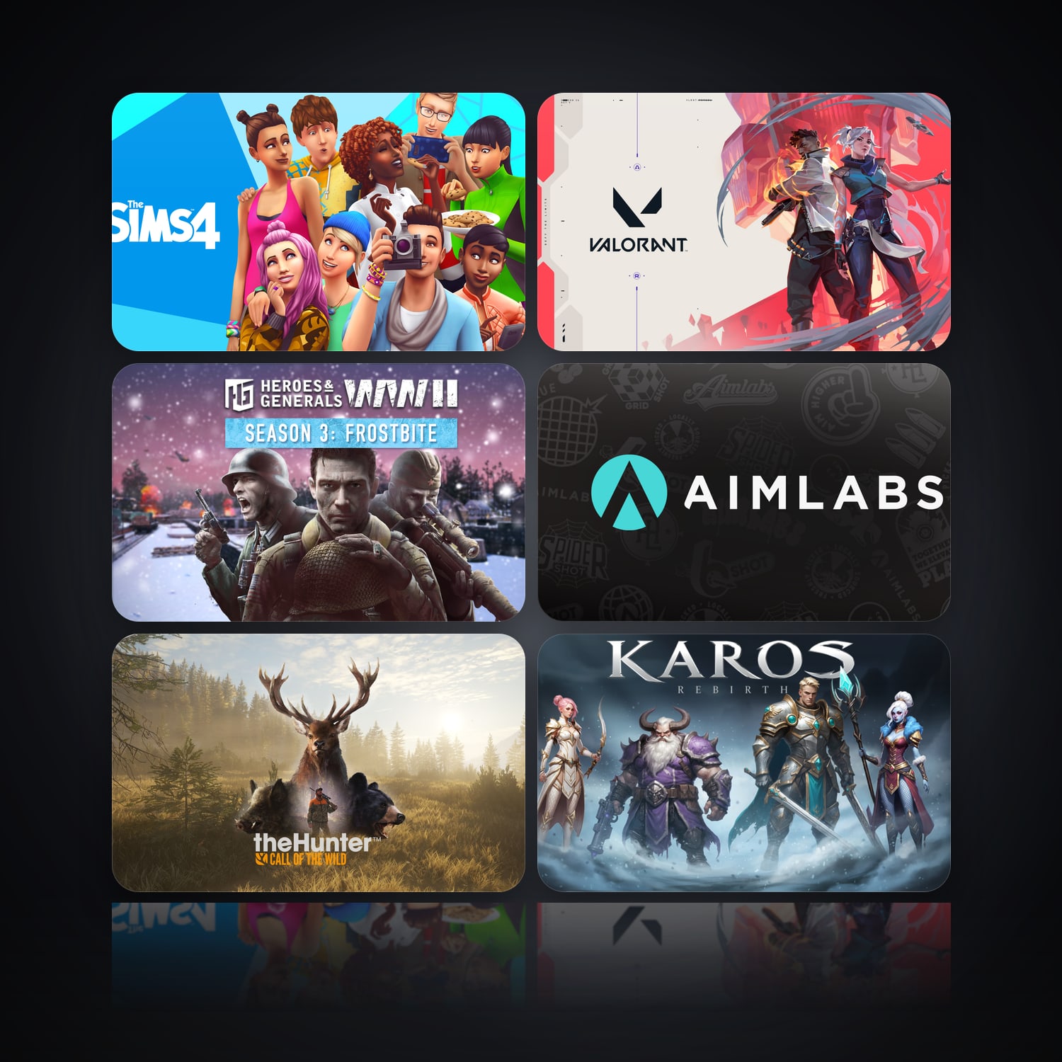 The Sims 4 & VALORANT | 6 Games — HabibiAccounts