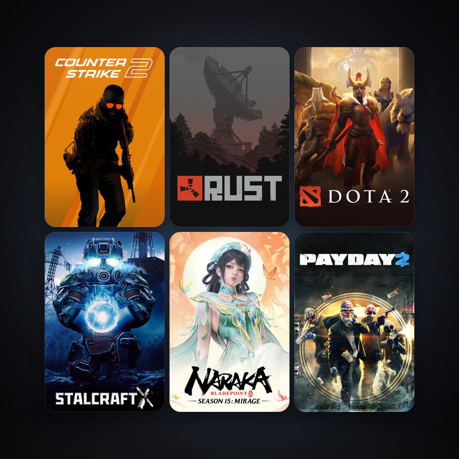 Rust & CS2 Prime | 13 Games | Has VAC — HabibiAccounts