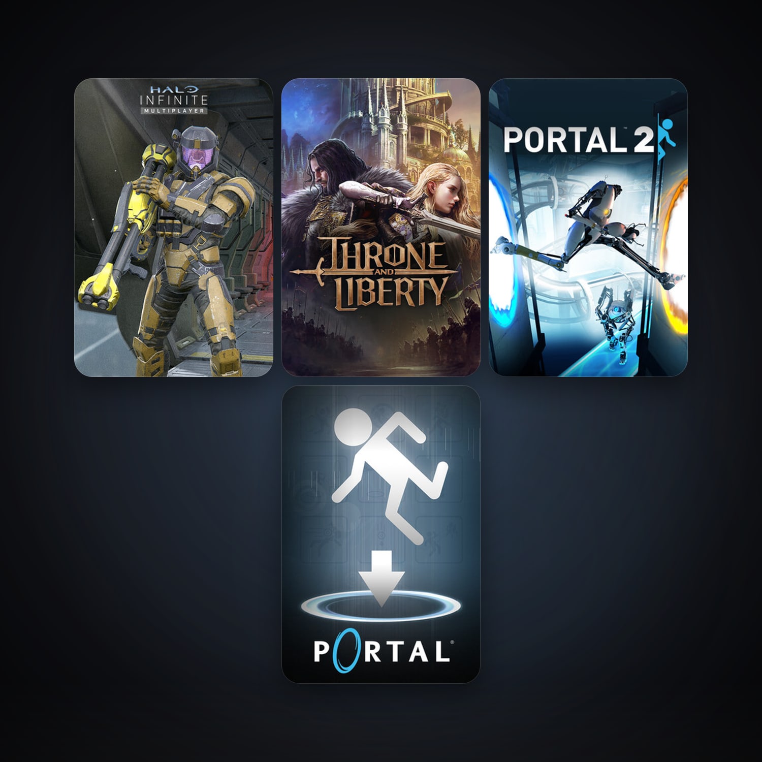 Portal + Portal 2, 10 games, clean — HabibiAccounts