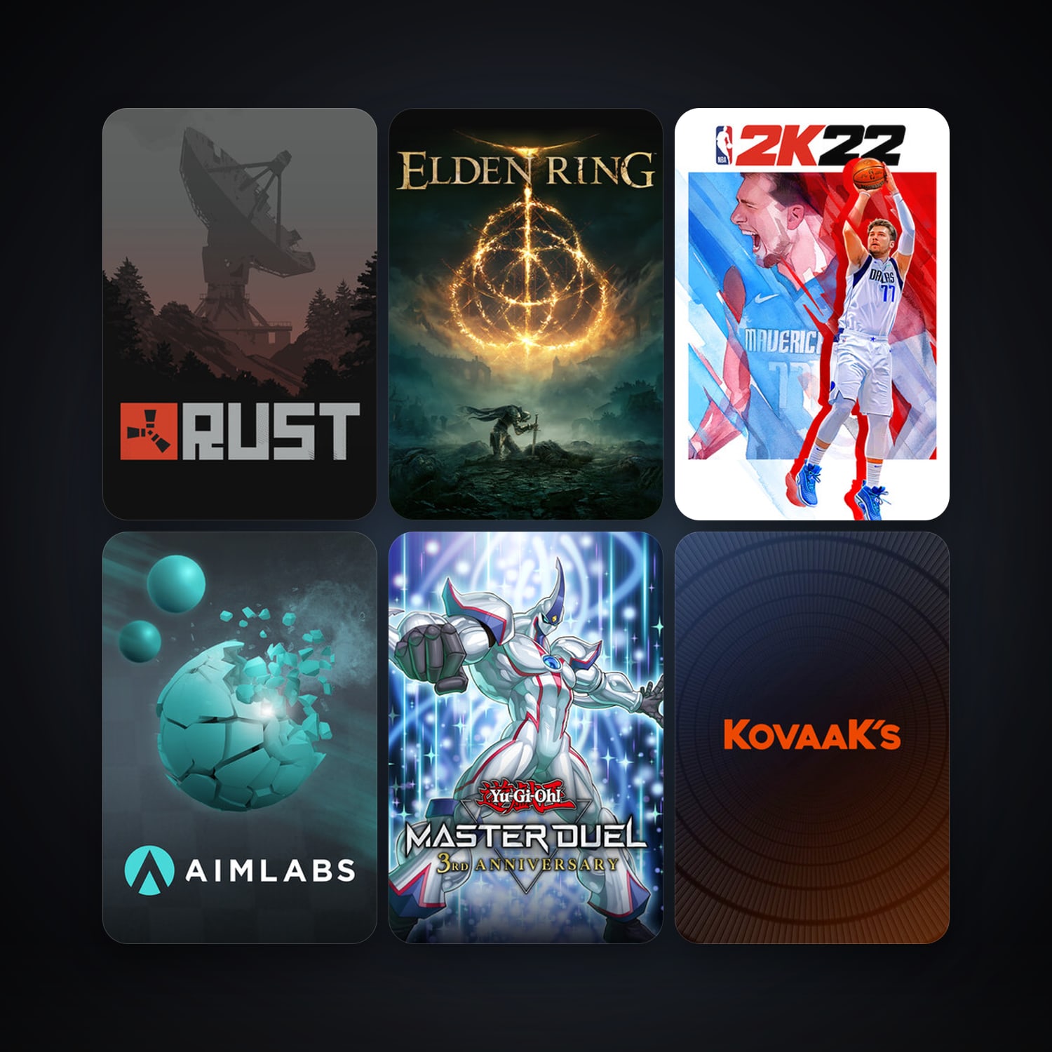 Rust + Wallpaper Engine, 30 games, clean — HabibiAccounts
