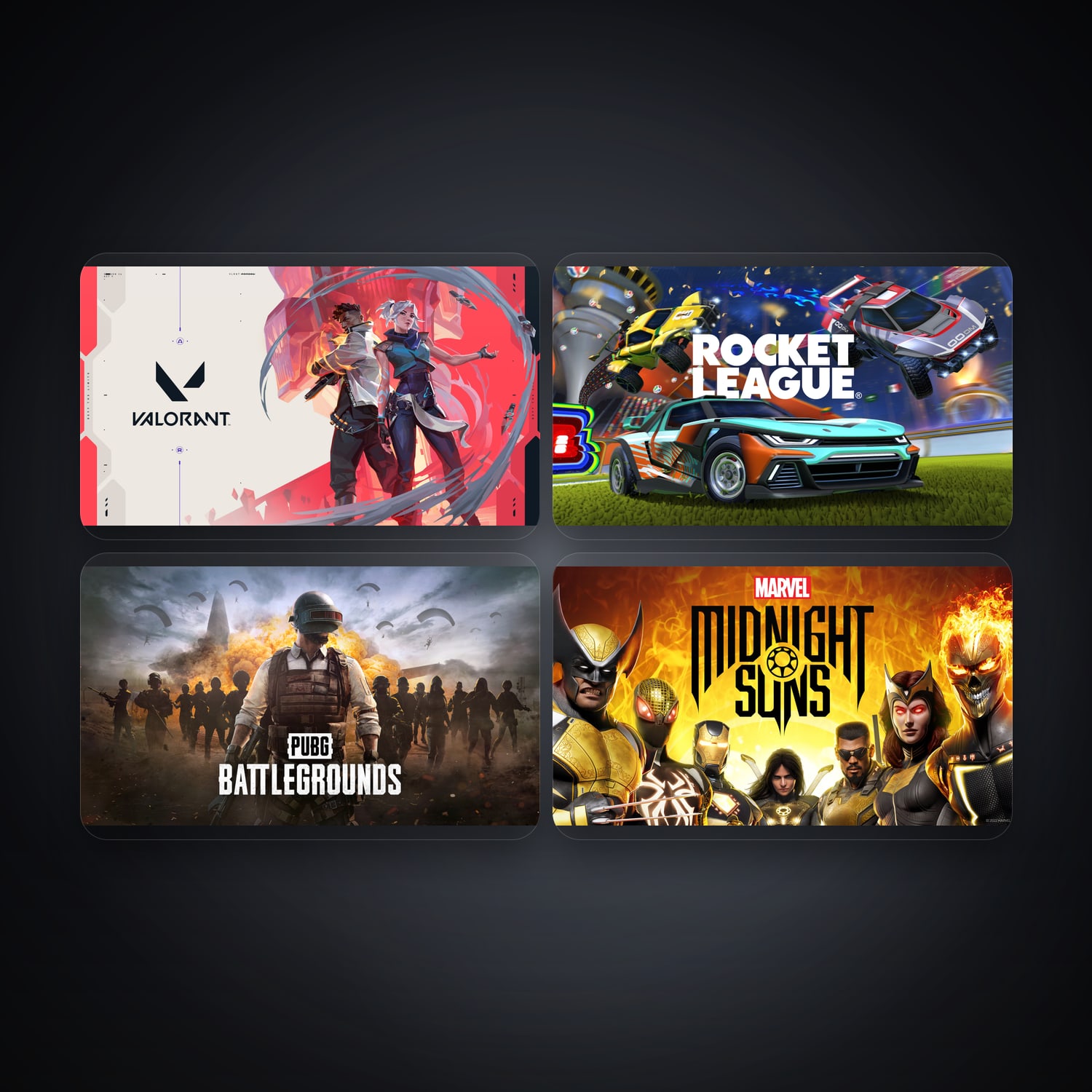 VALORANT & Rocket League | 4 Games — HabibiAccounts