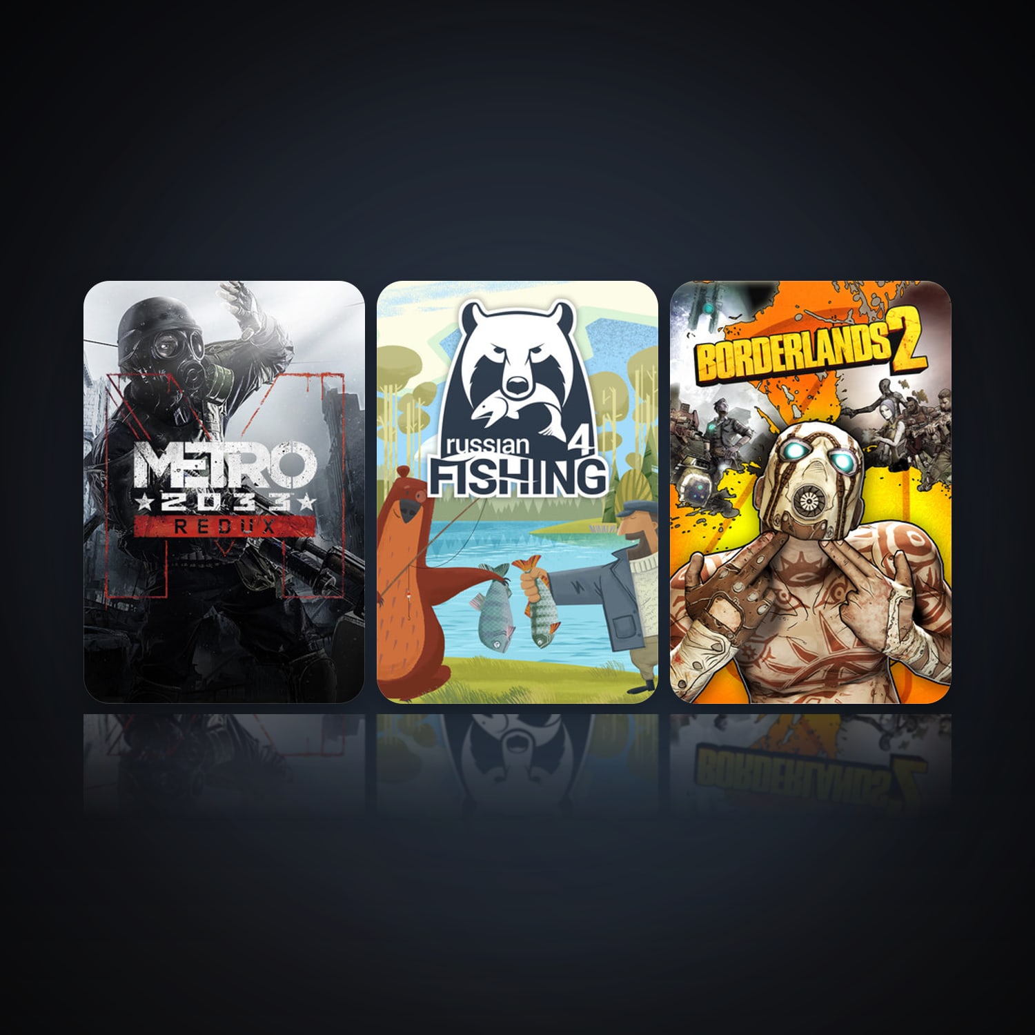 Metro 2033 Redux & Russian Fishing 4 | Clean — HabibiAccounts