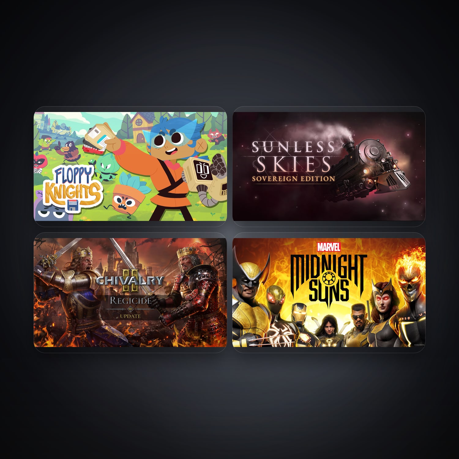 Floppy Knights & Sunless Skies: Sovereign Edition | 9 Games — HabibiAccounts
