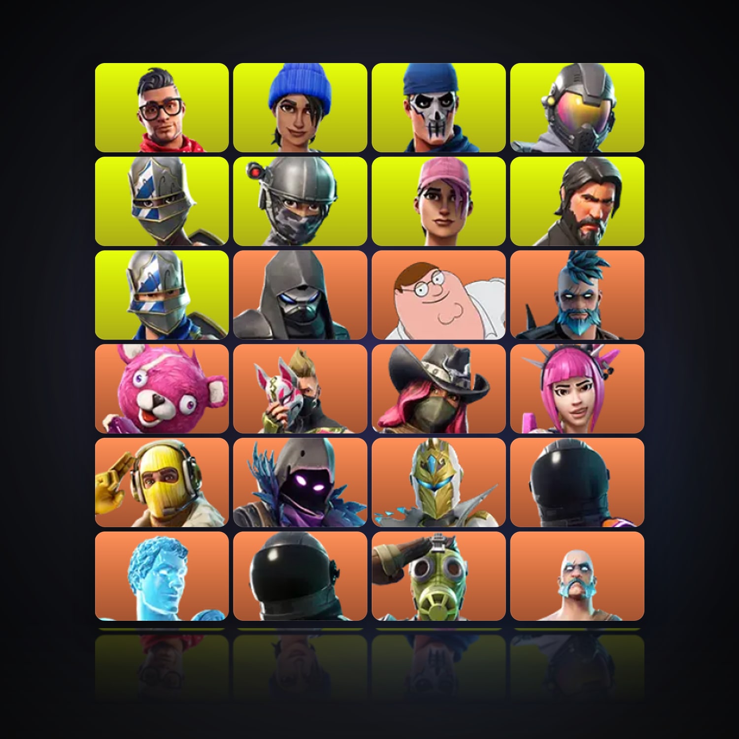Fortnite | 225 Skins | 1.8K V-Bucks | Level 2159 | 338 Wins — HabibiAccounts