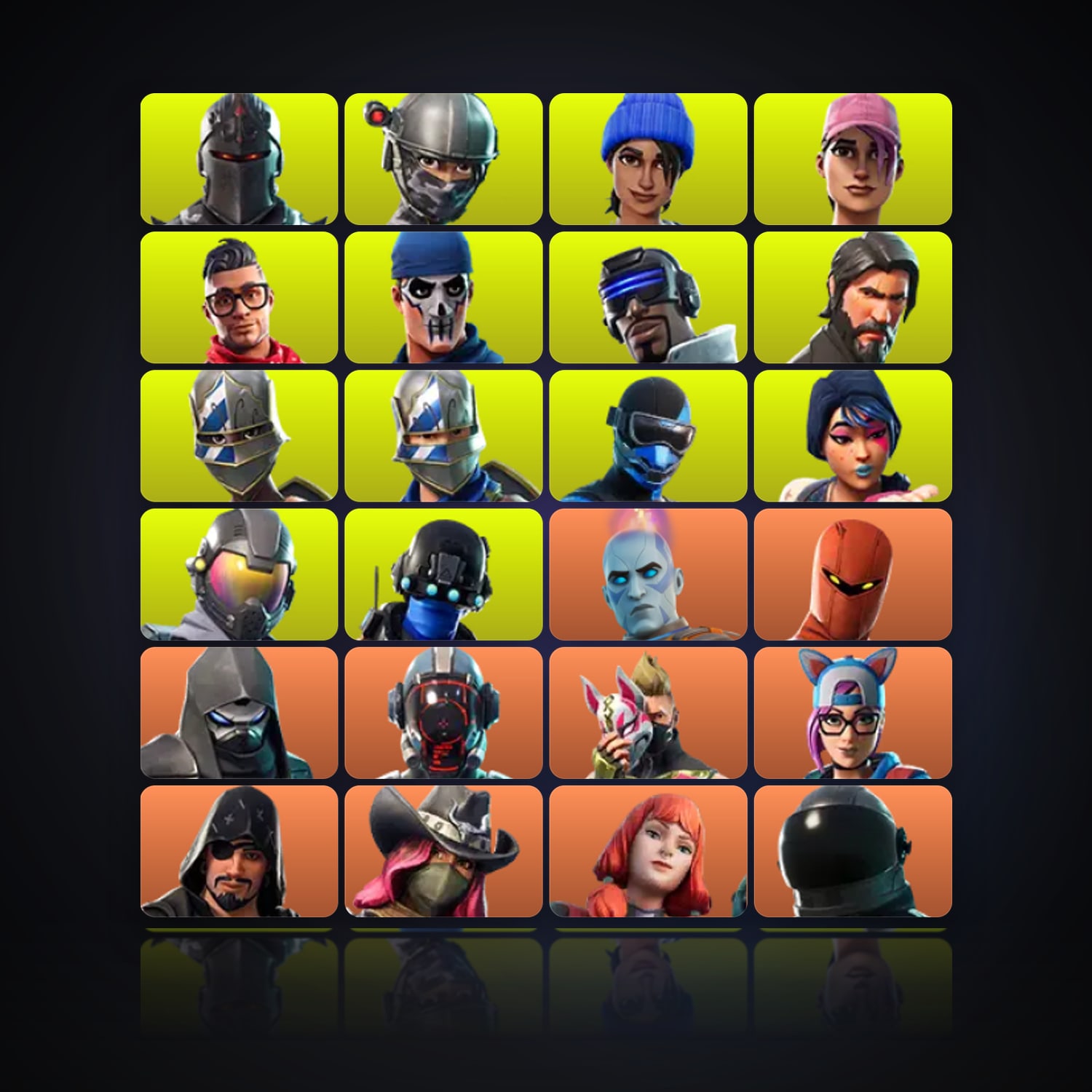 Fortnite | 96 Skins | 50 V-Bucks | Level 1522 | 210 Wins — HabibiAccounts