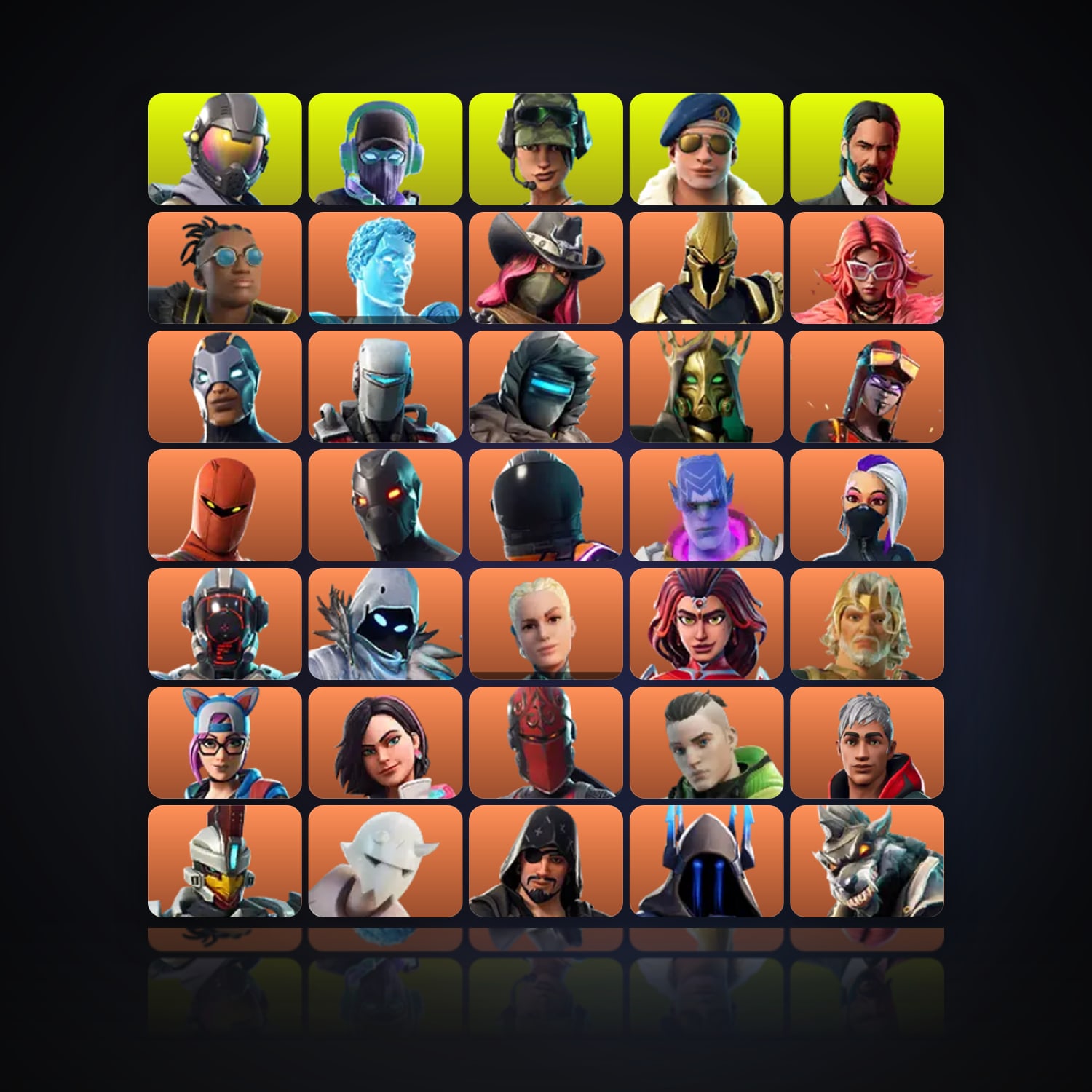 Fortnite | 134 Skins | 1.4K V-Bucks | Level 1165 | 168 Wins — HabibiAccounts