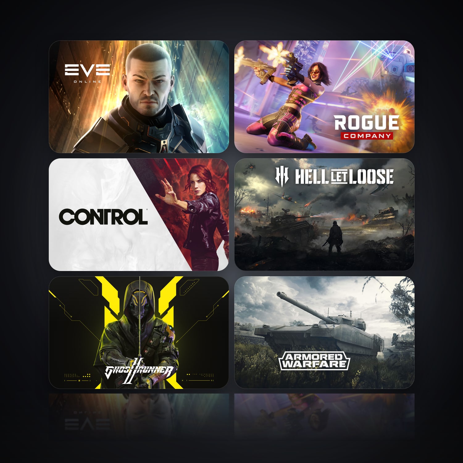 EVE Online & Rogue Company | 8 Games — HabibiAccounts