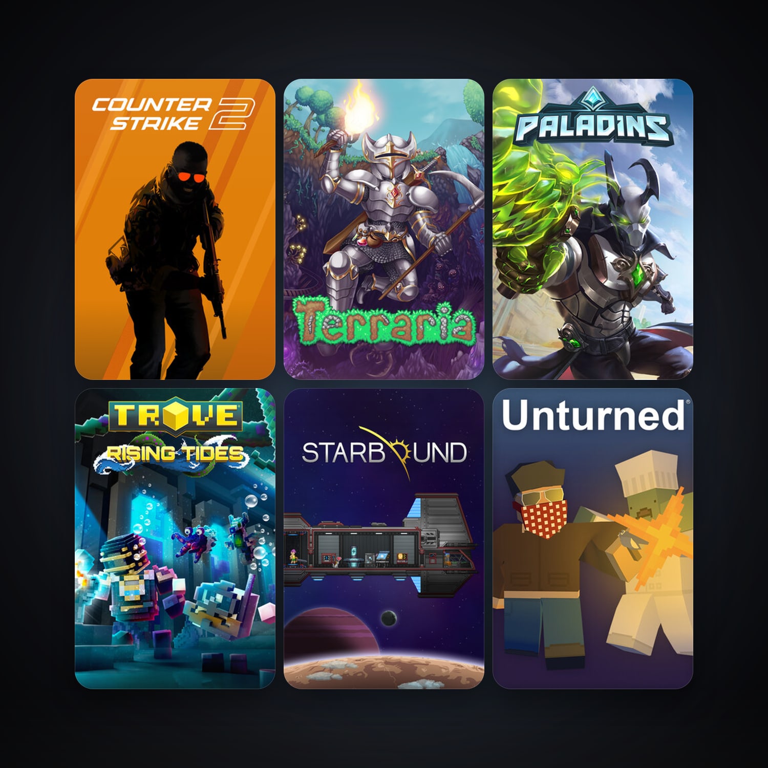 CS2 Prime + Terraria, 90 games, Steam 11, clean — HabibiAccounts