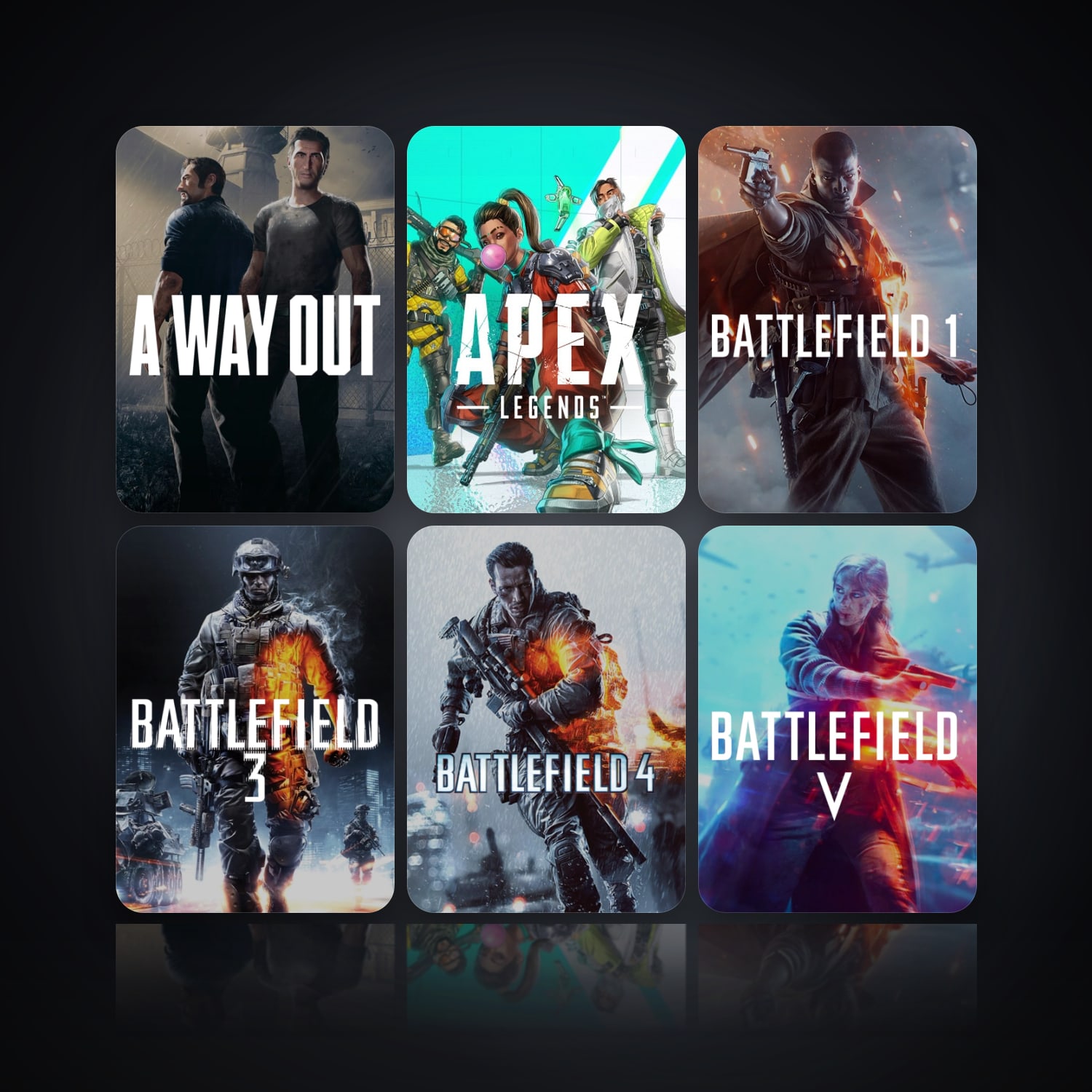 A Way Out & Apex Legends | 8 Games | Apex Lvl 2 — HabibiAccounts