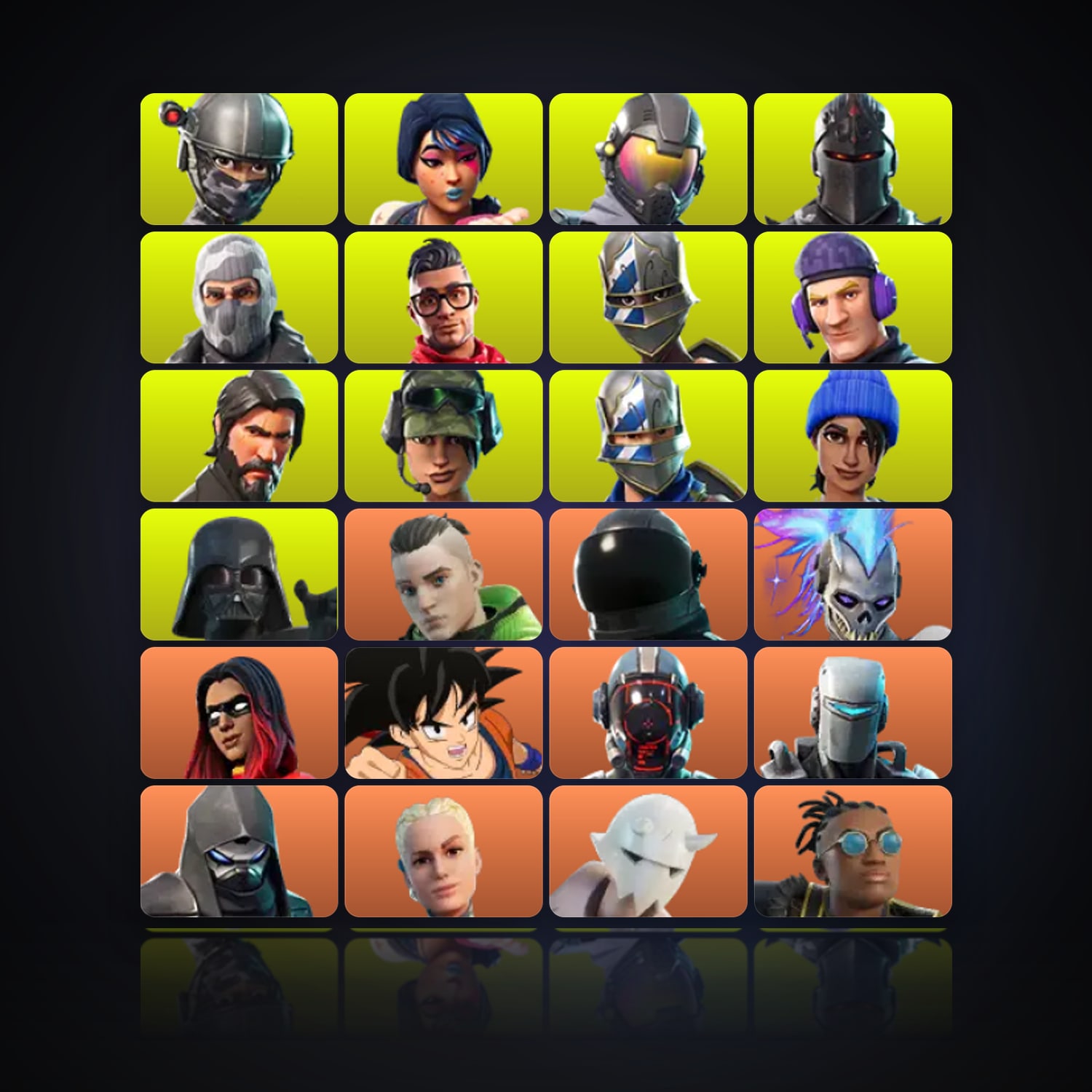 Fortnite | 143 Skins | 2.1K V-Bucks | Level 1504 | 474 Wins — HabibiAccounts