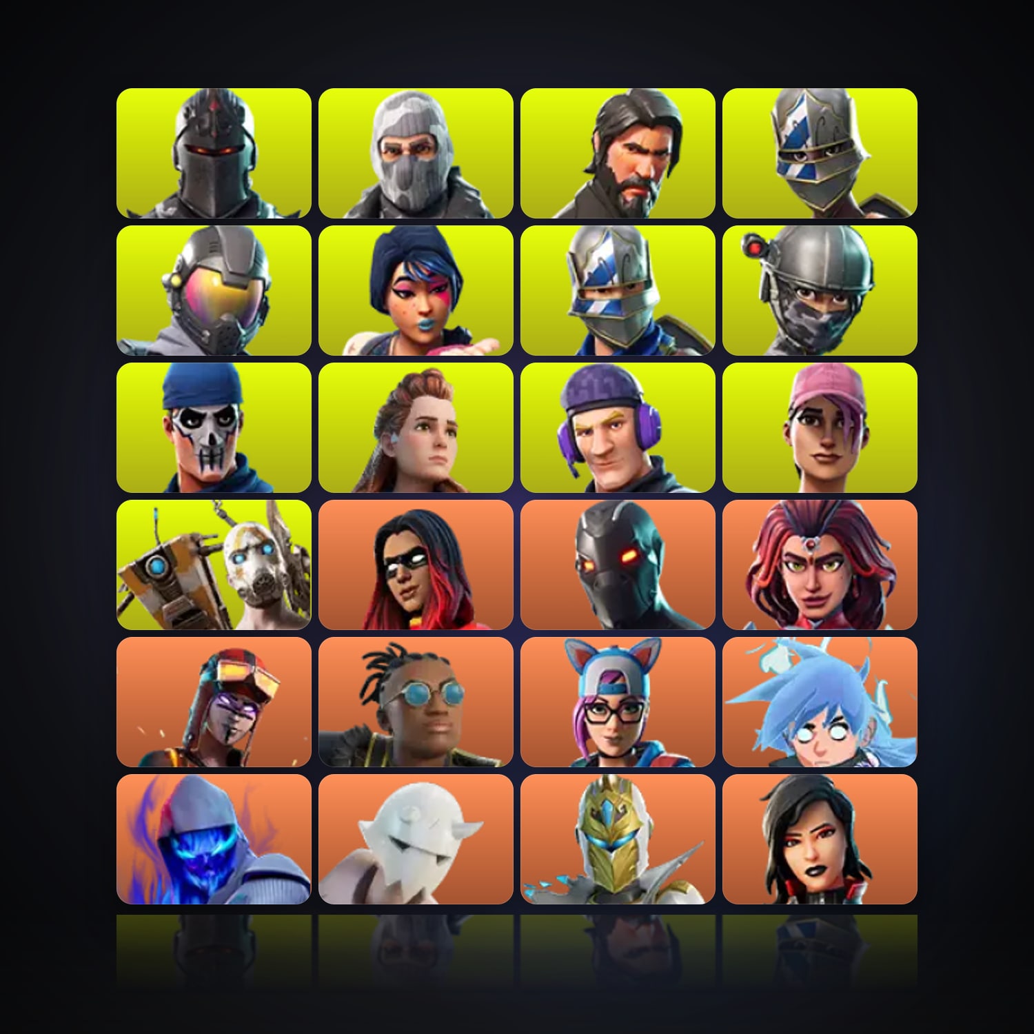 Fortnite | 199 Skins | 100 V-Bucks | Level 2553 | 354 Wins — HabibiAccounts