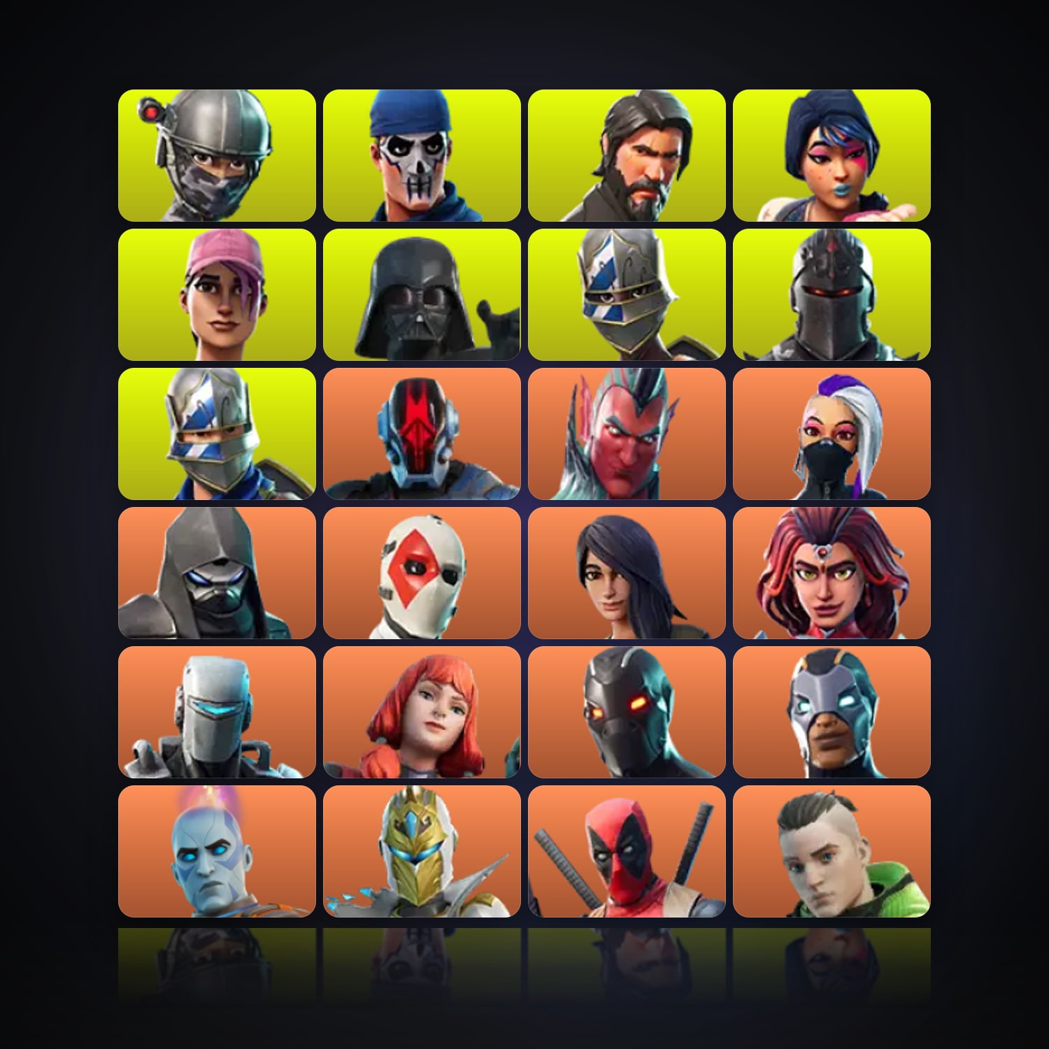 Fortnite | 165 Skins | 250 V-Bucks | Level 1928 | 646 Wins — HabibiAccounts