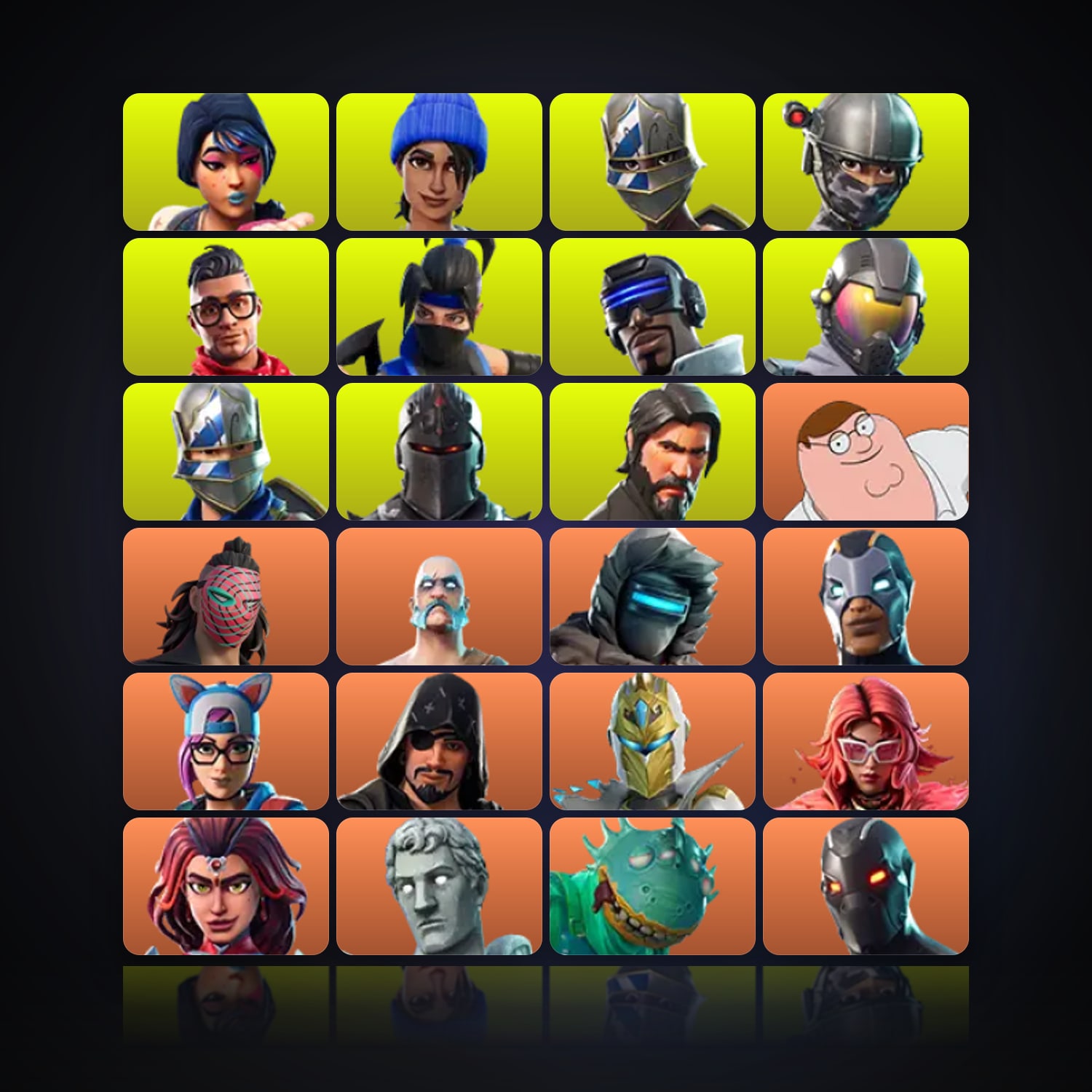 Fortnite | 113 Skins | 450 V-Bucks | Level 1113 | 194 Wins — HabibiAccounts