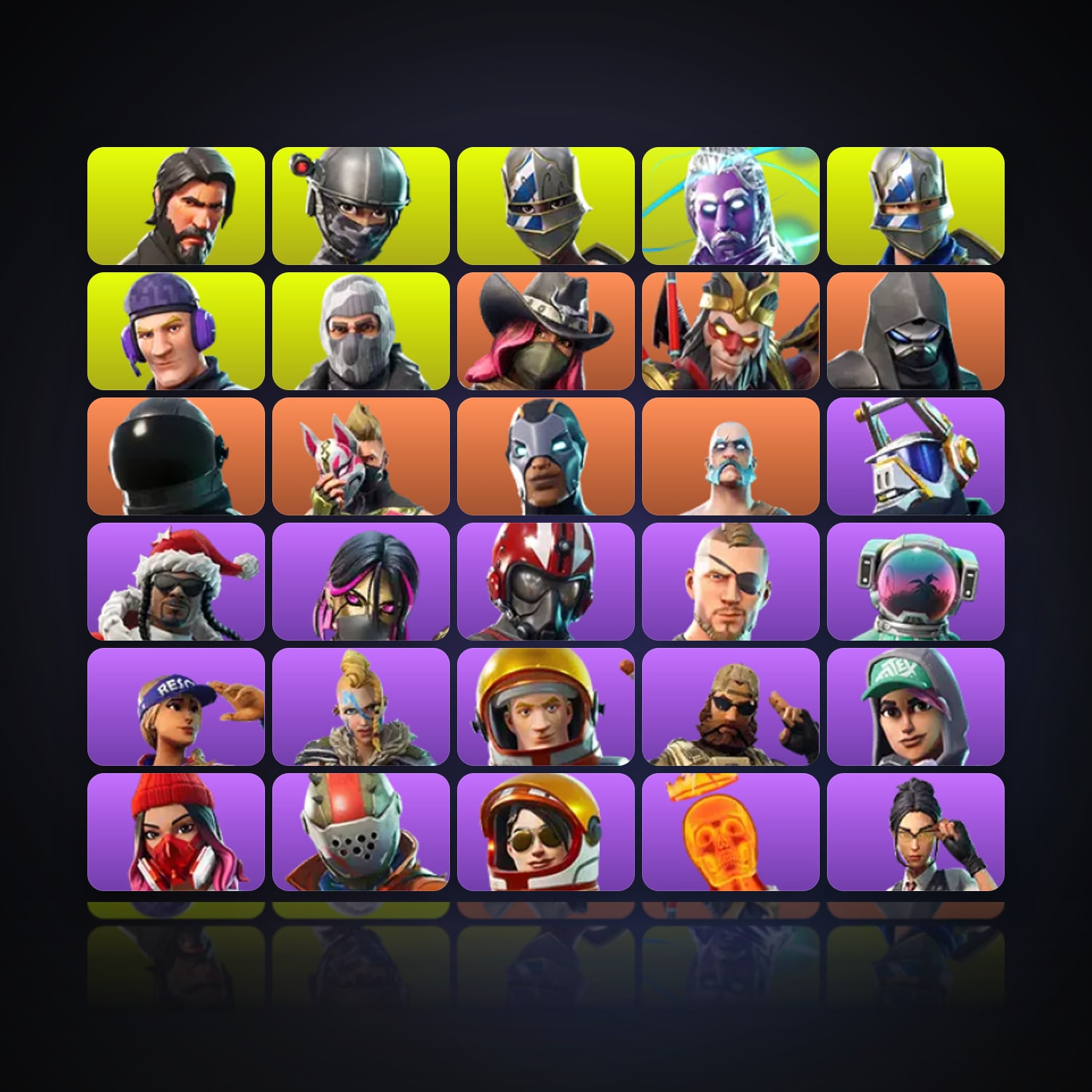 Fortnite | 35 Skins | 600 V-Bucks | Level 358 | 27 Wins — HabibiAccounts