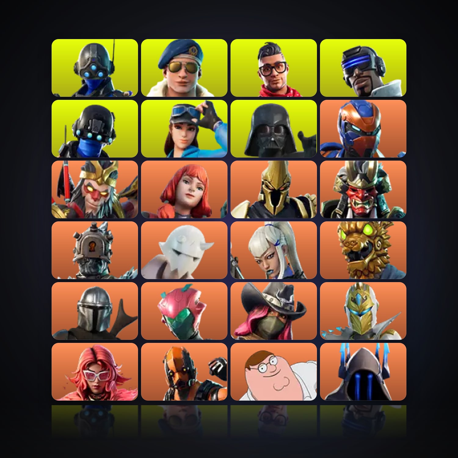 Fortnite | 184 Skins | 4.8K V-Bucks | Level 1365 | 93 Wins — HabibiAccounts