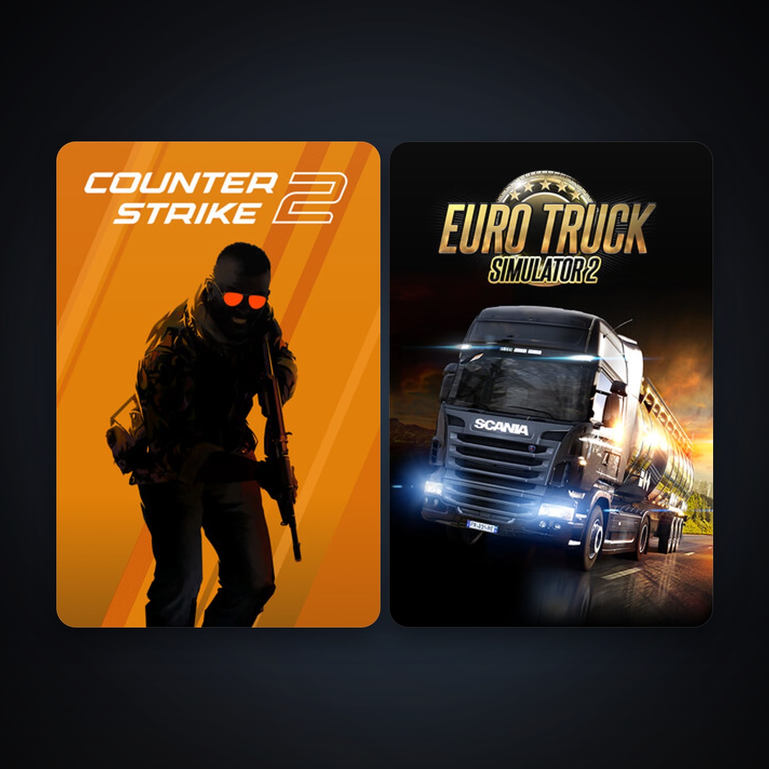 CS2 Prime & Euro Truck Simulator 2 — HabibiAccounts