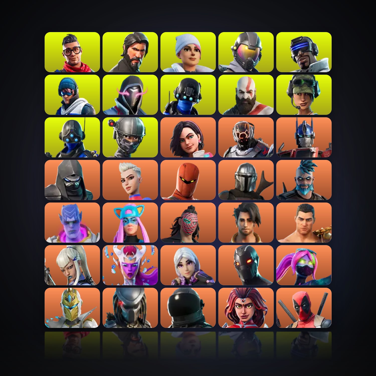 Fortnite | 256 Skins | 100 V-Bucks | Level 3001 | 575 Wins — HabibiAccounts