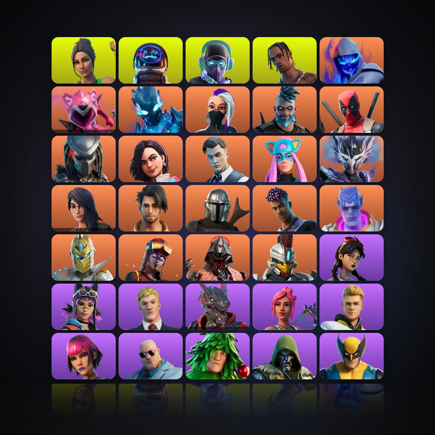Fortnite | 113 Skins | 200 V-Bucks | Level 1217 | 98 Wins — HabibiAccounts