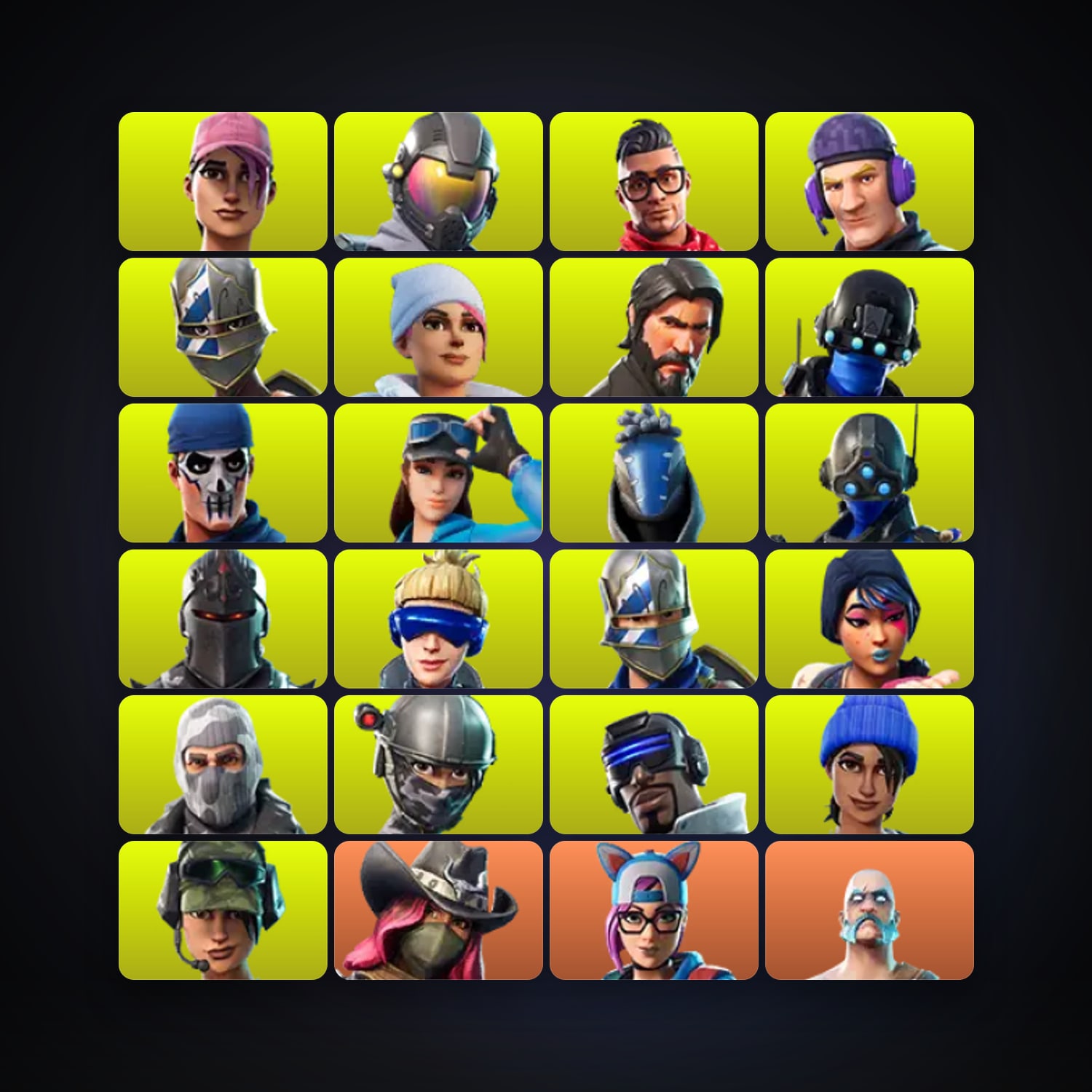 Fortnite | 152 Skins | 350 V-Bucks | Level 1821 | 314 Wins — HabibiAccounts