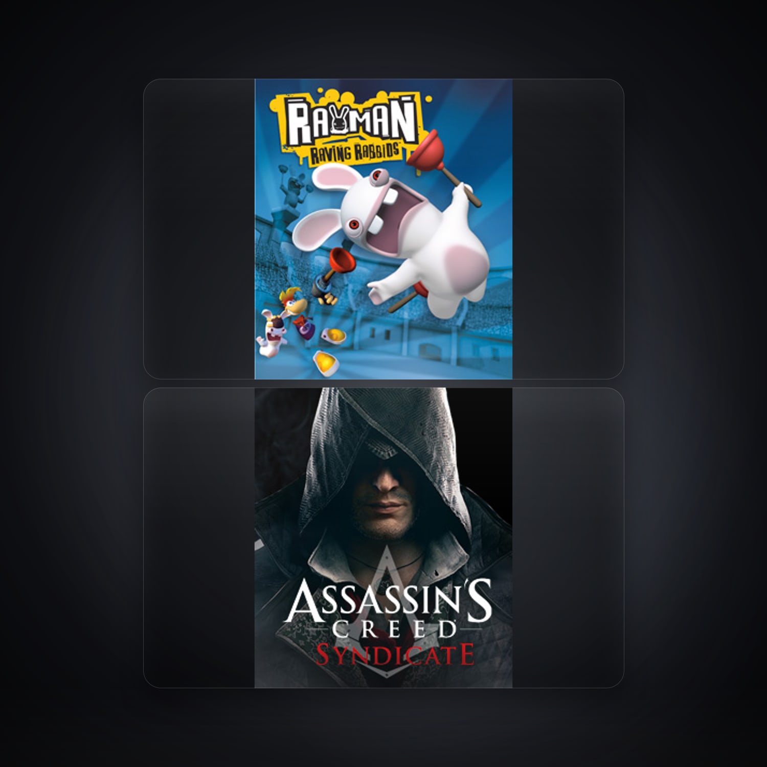 Ubisoft Rayman Raving Rabbids + Assassin's Creed Syndicate — VE — HabibiAccounts