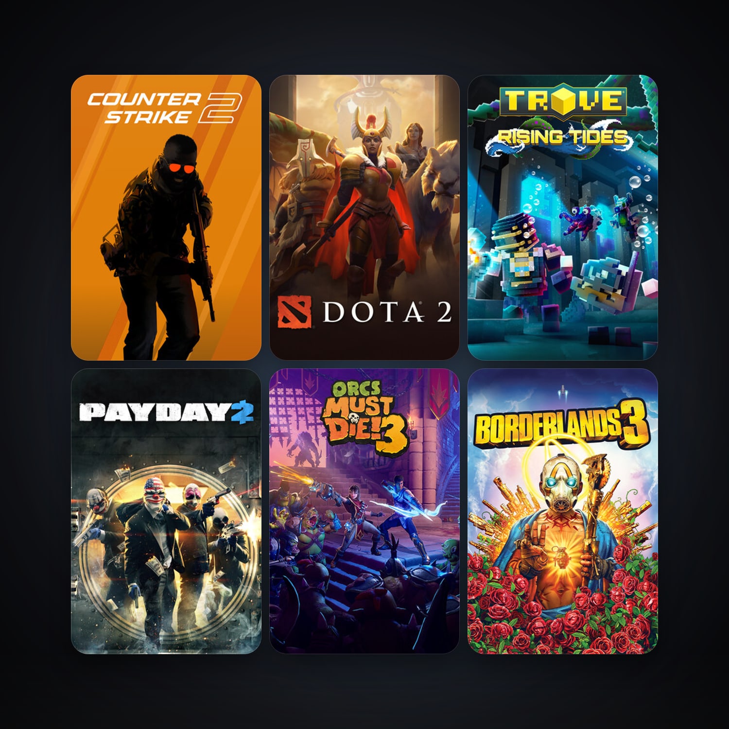 Dota 2 + CS2 Prime, 11 games, Steam 10, clean — HabibiAccounts