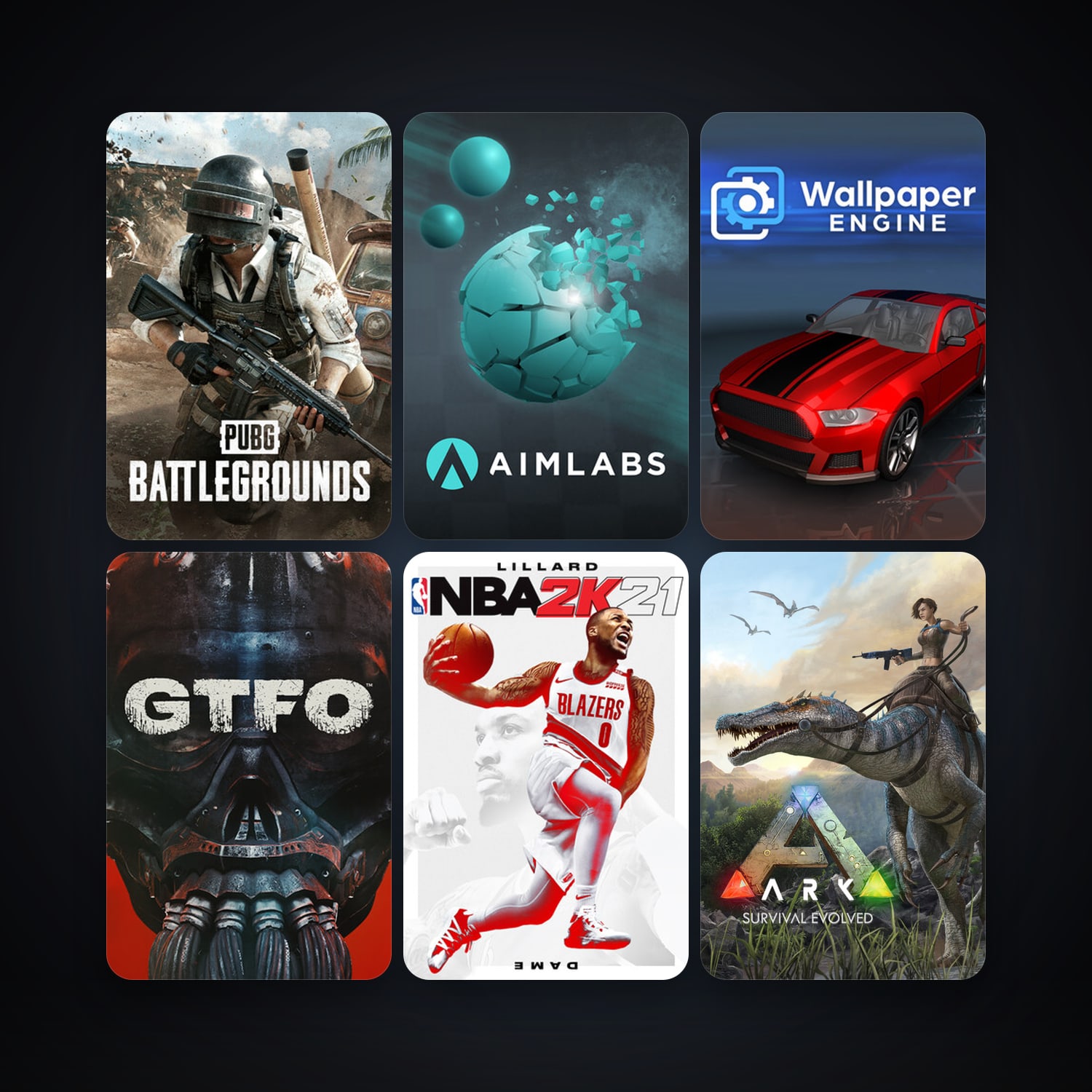 ARK: Survival Evolved + ARK: The Survival Of The Fittest, 10 games, clean — HabibiAccounts