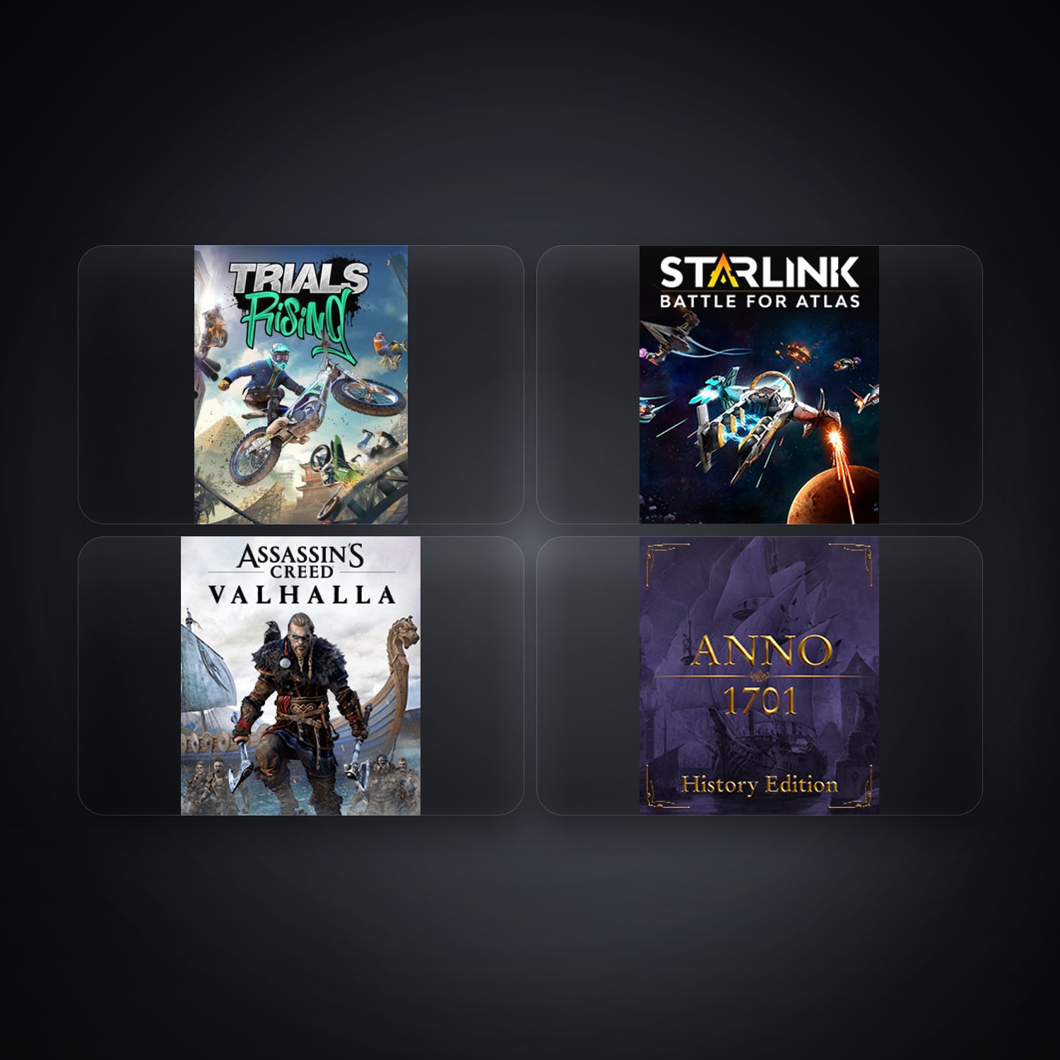 Trials Rising & Starlink: Battle for Atlas | 4 Games — HabibiAccounts
