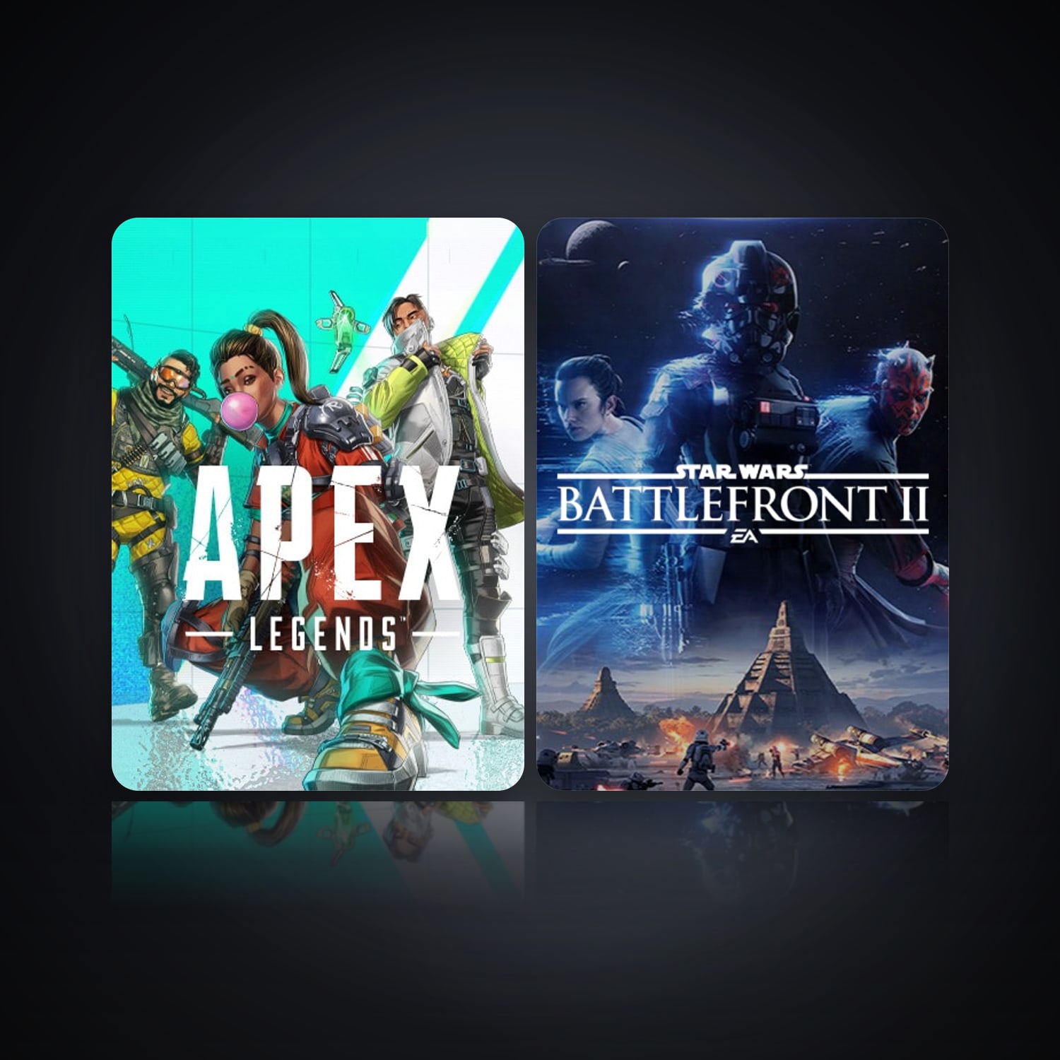 Apex Legends & STAR WARS Battlefront II | 2 Games | Apex Lvl 61 — HabibiAccounts