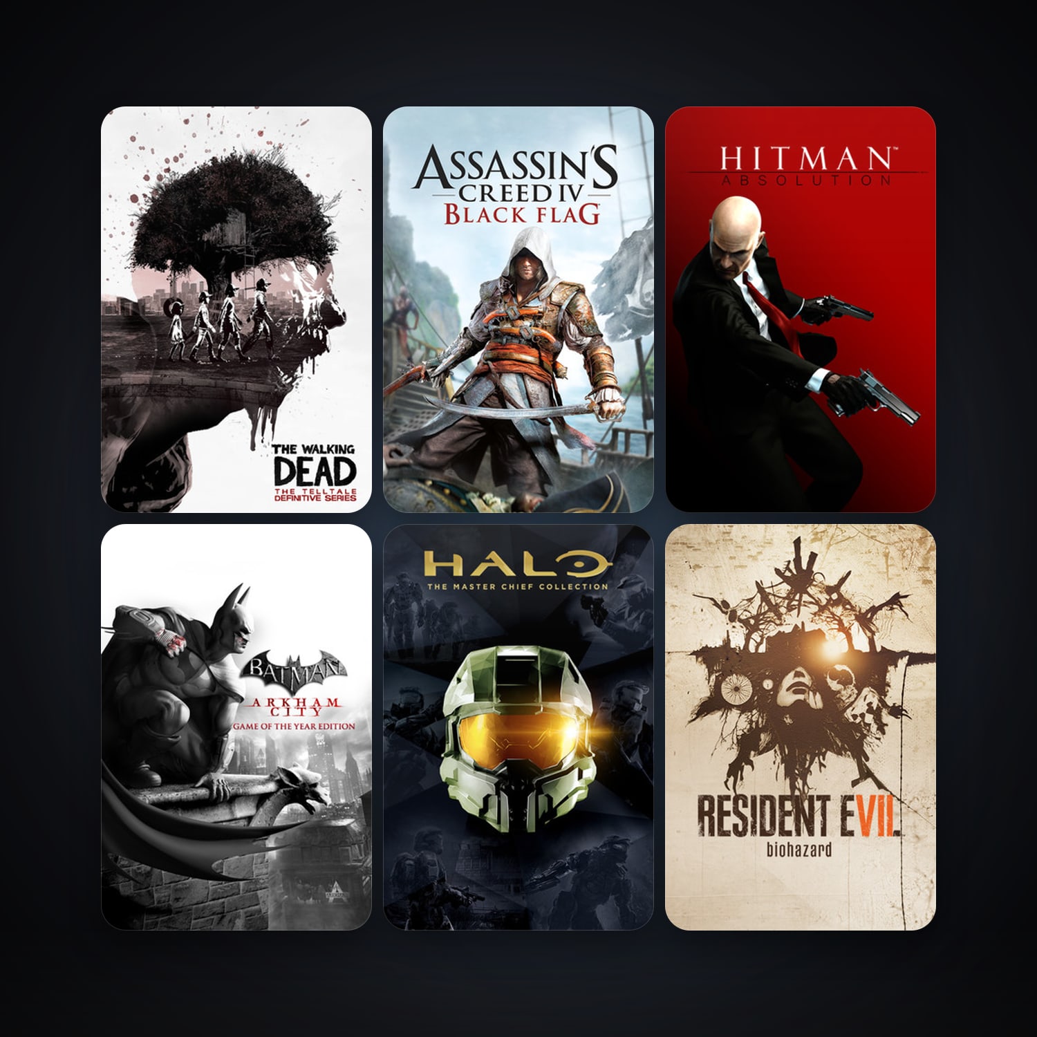 Batman: Arkham City - Game of the Year Edition + Hitman: Absolution, 19 games, clean — HabibiAccounts