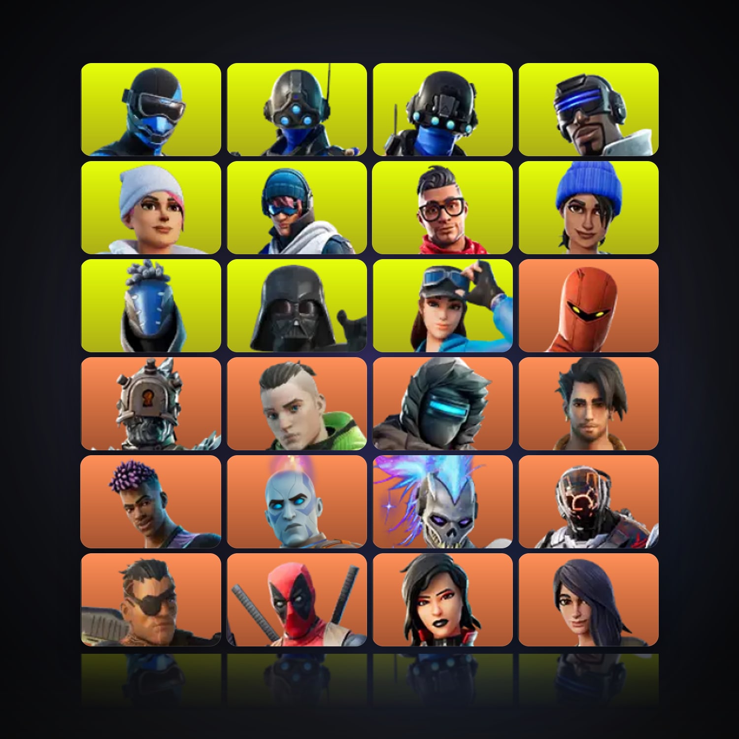 Fortnite | 244 Skins | Level 4548 | 834 Wins — HabibiAccounts