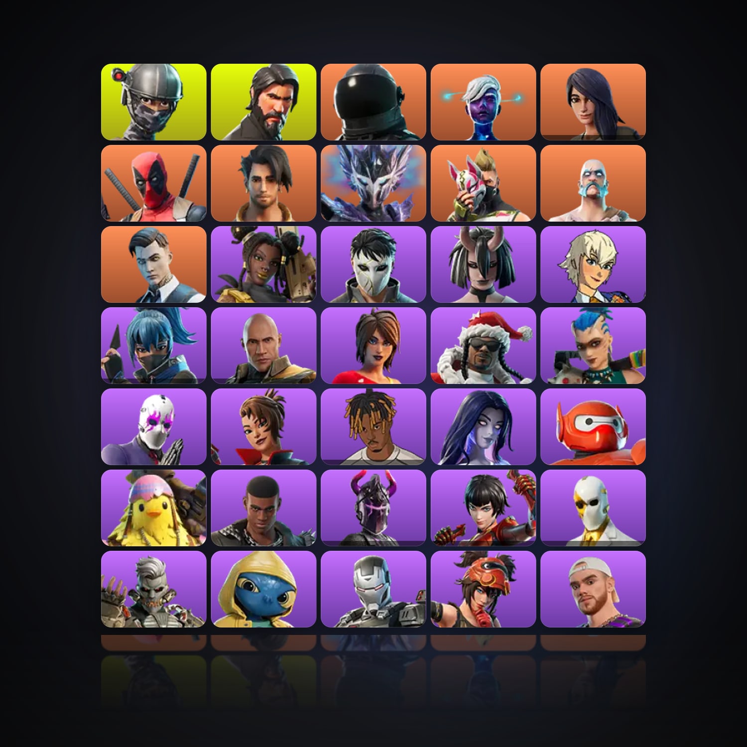 Fortnite | 113 Skins | Level 3981 | 453 Wins — HabibiAccounts