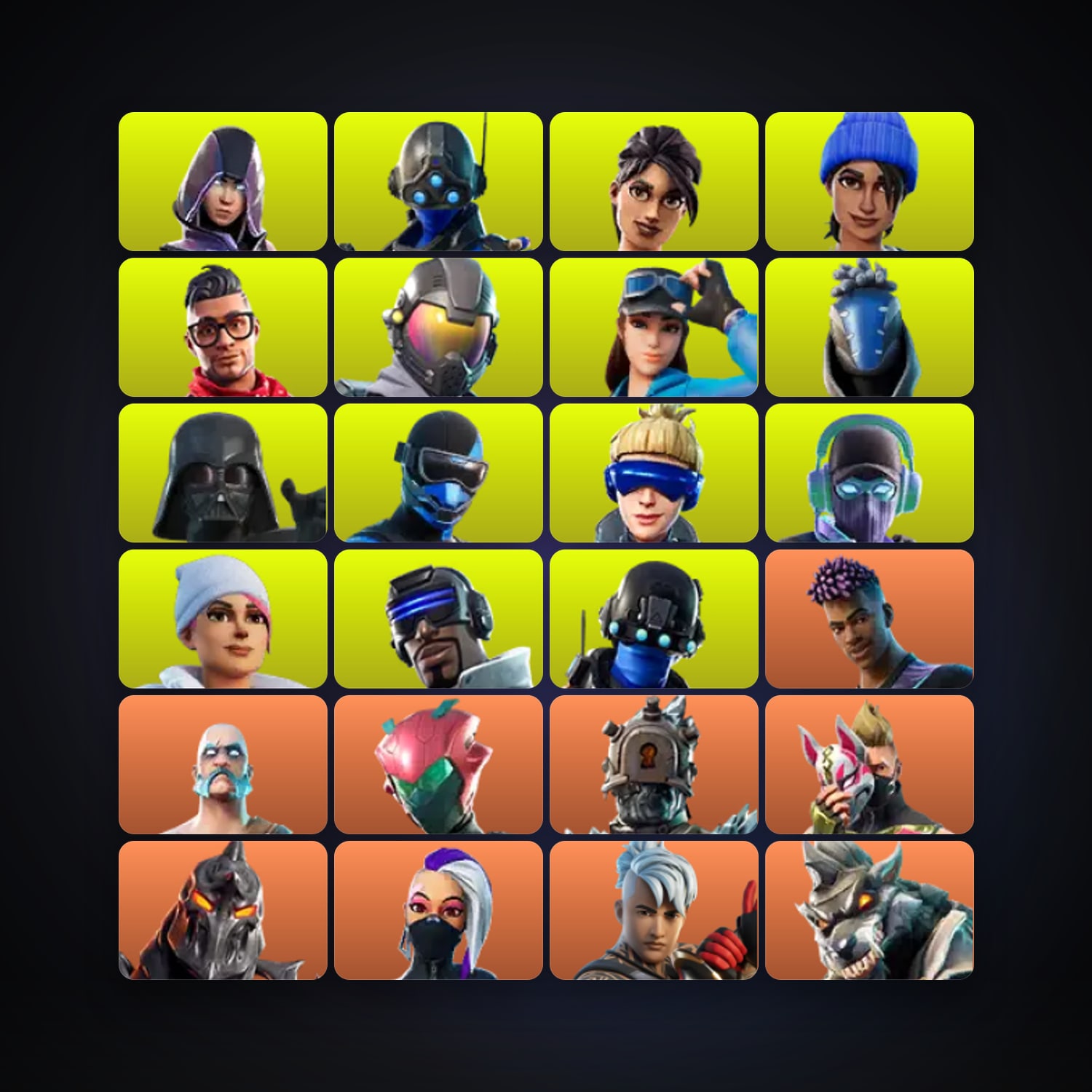 Fortnite | 221 Skins | Level 3860 | 520 Wins — HabibiAccounts