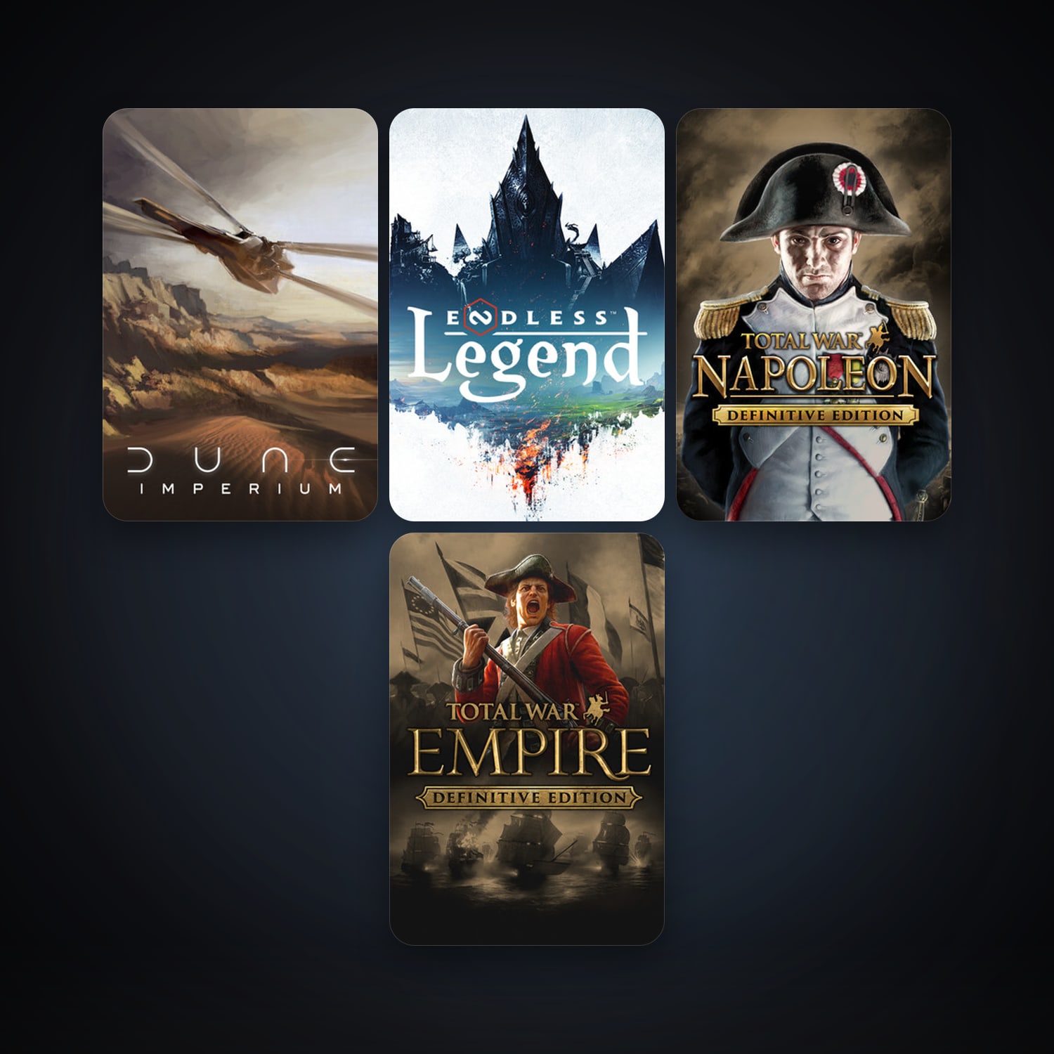 Empire: Total War + Total War: NAPOLEON - Definitive Edition, 6 games, clean — HabibiAccounts