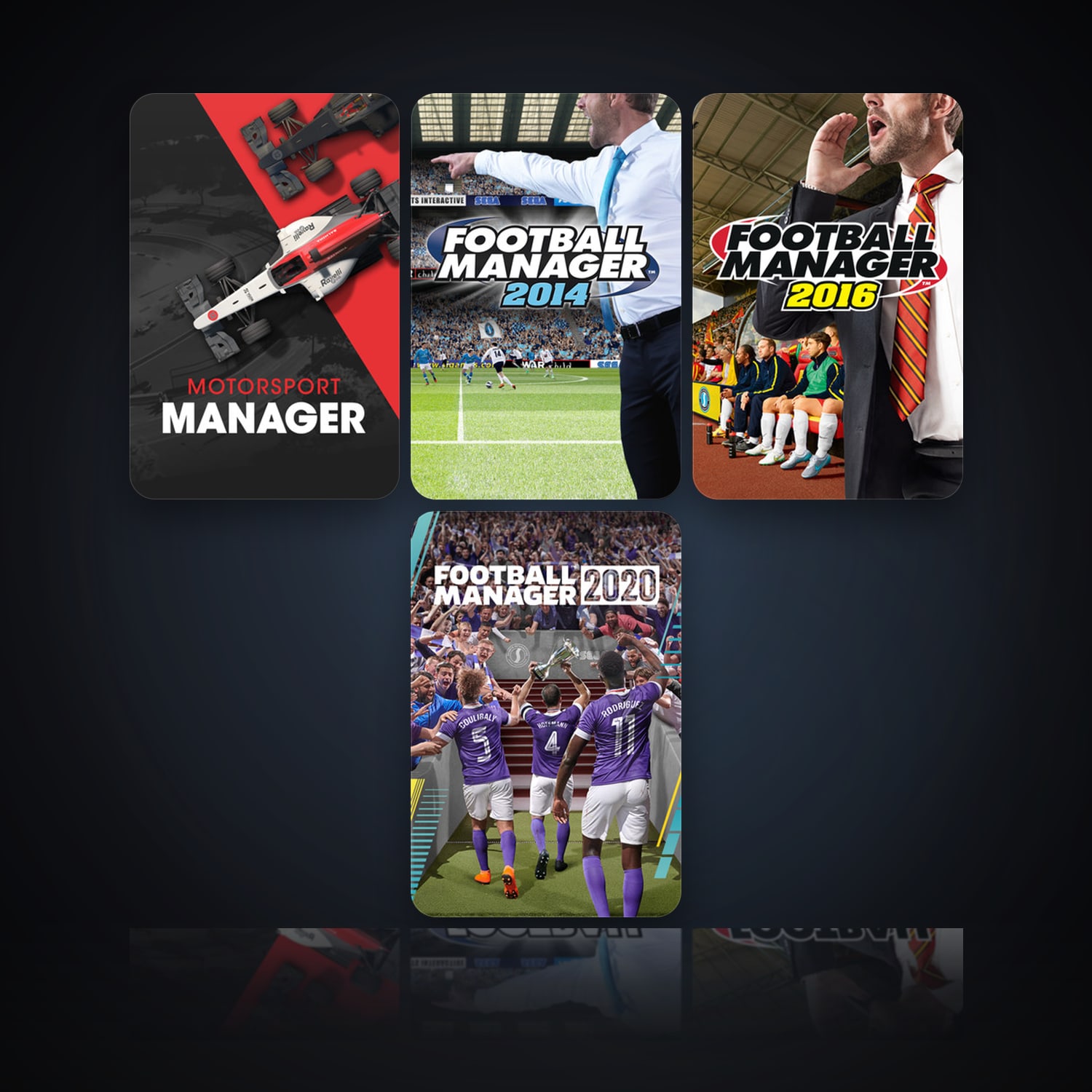 Motorsport Manager & Football Manager 2014 | Clean — HabibiAccounts