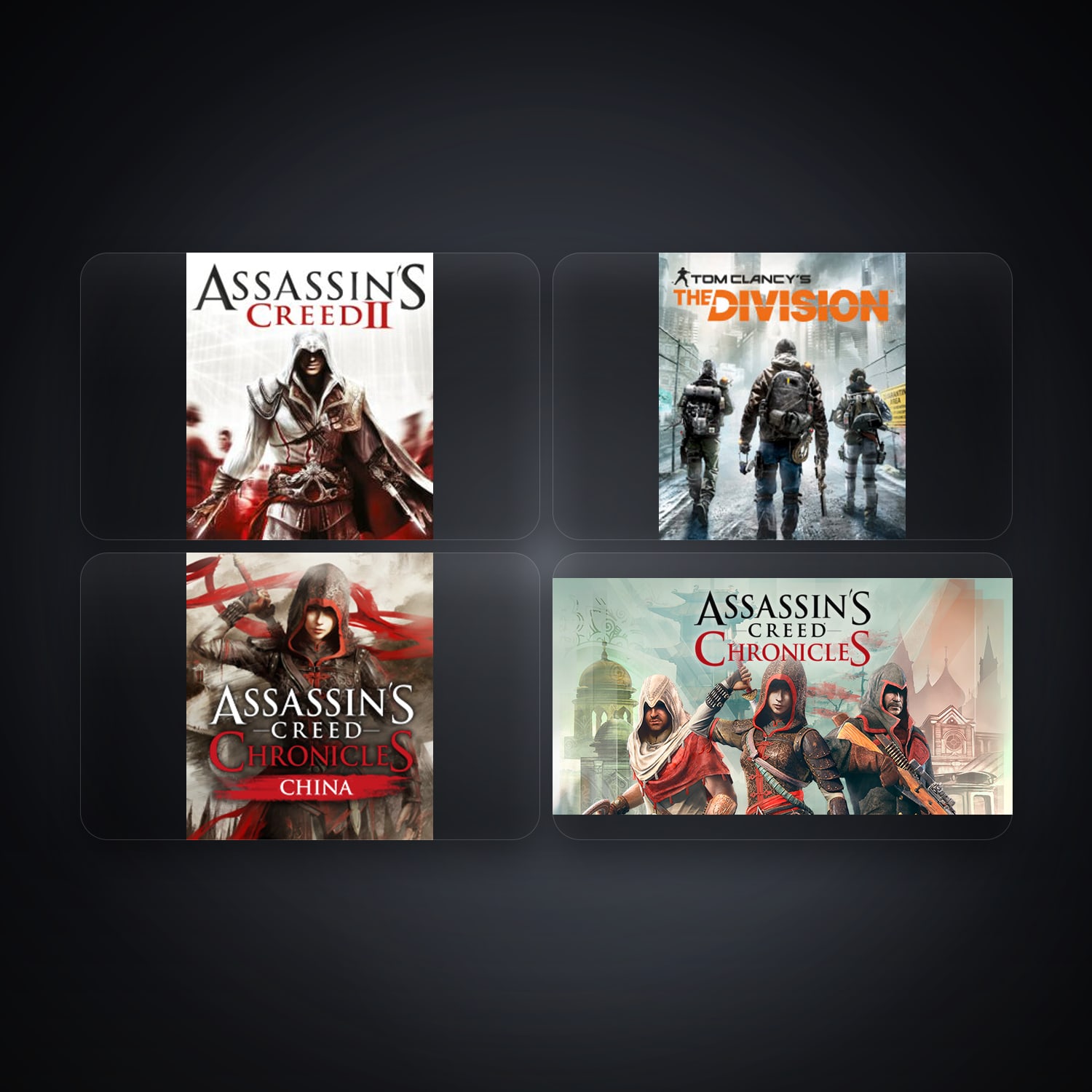 Assassin's Creed II & Tom Clancy's The Division | 5 Games — HabibiAccounts