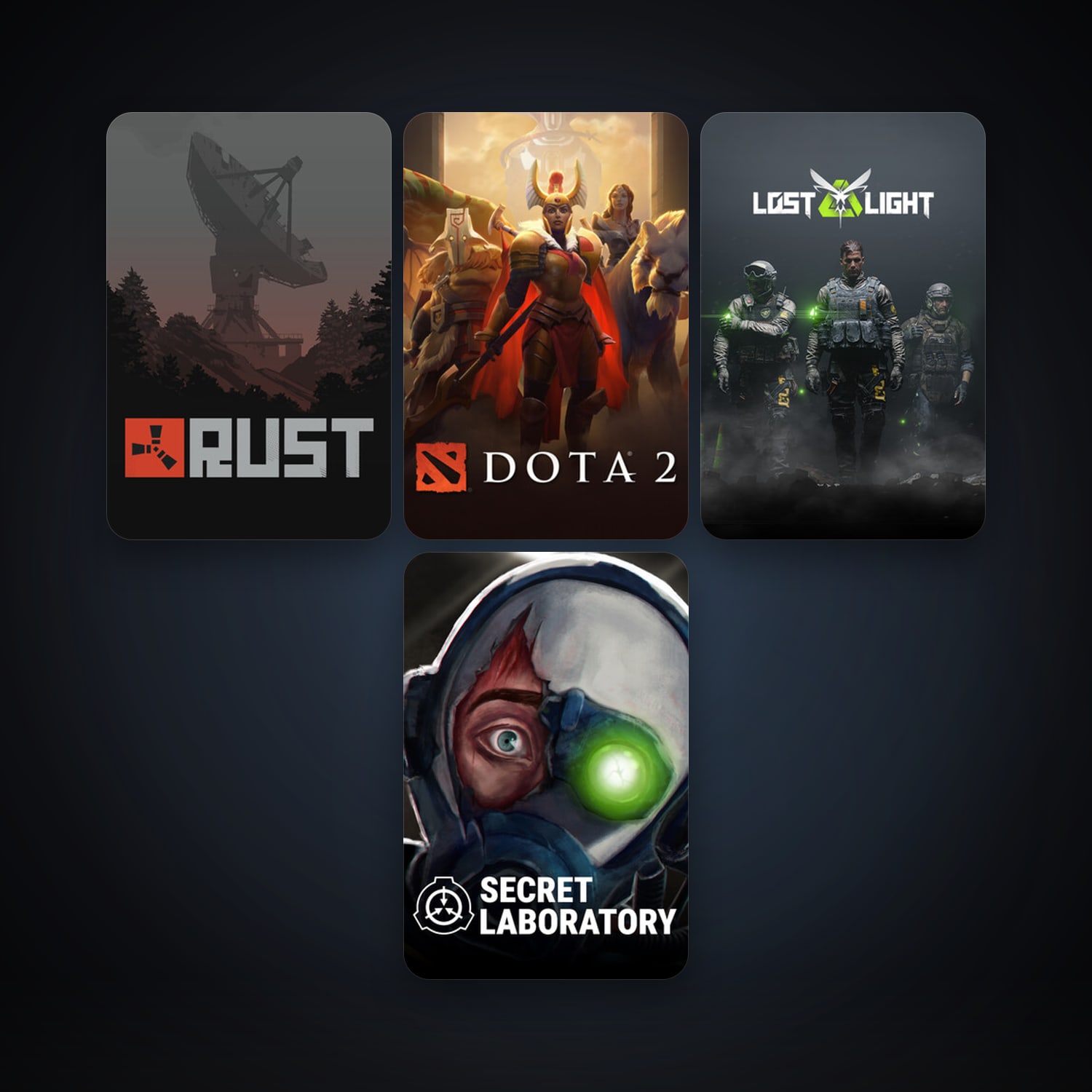 Dota 2 + Rust, 9 games, clean — HabibiAccounts