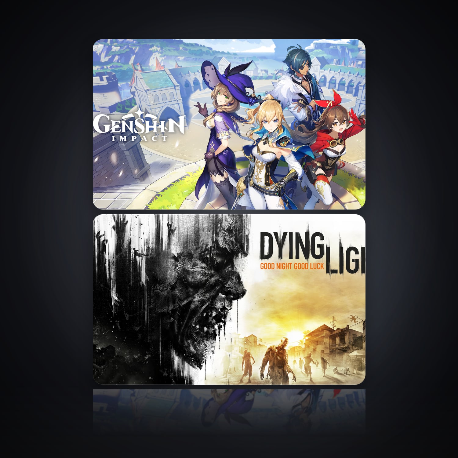 Genshin Impact & Dying Light Enhanced Edition | 2 Games — HabibiAccounts