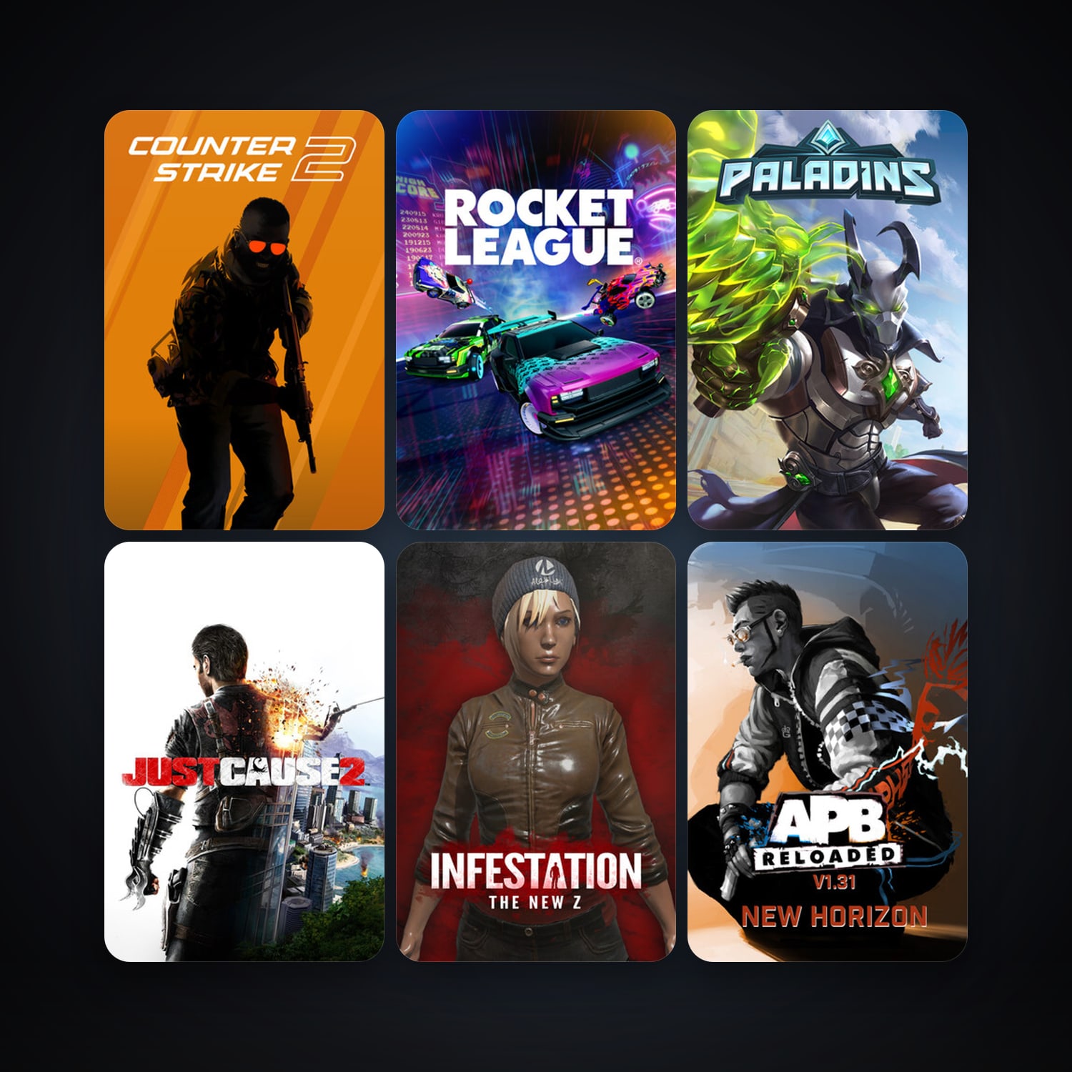 CS2 Prime + Just Cause 2, 19 games, clean — HabibiAccounts