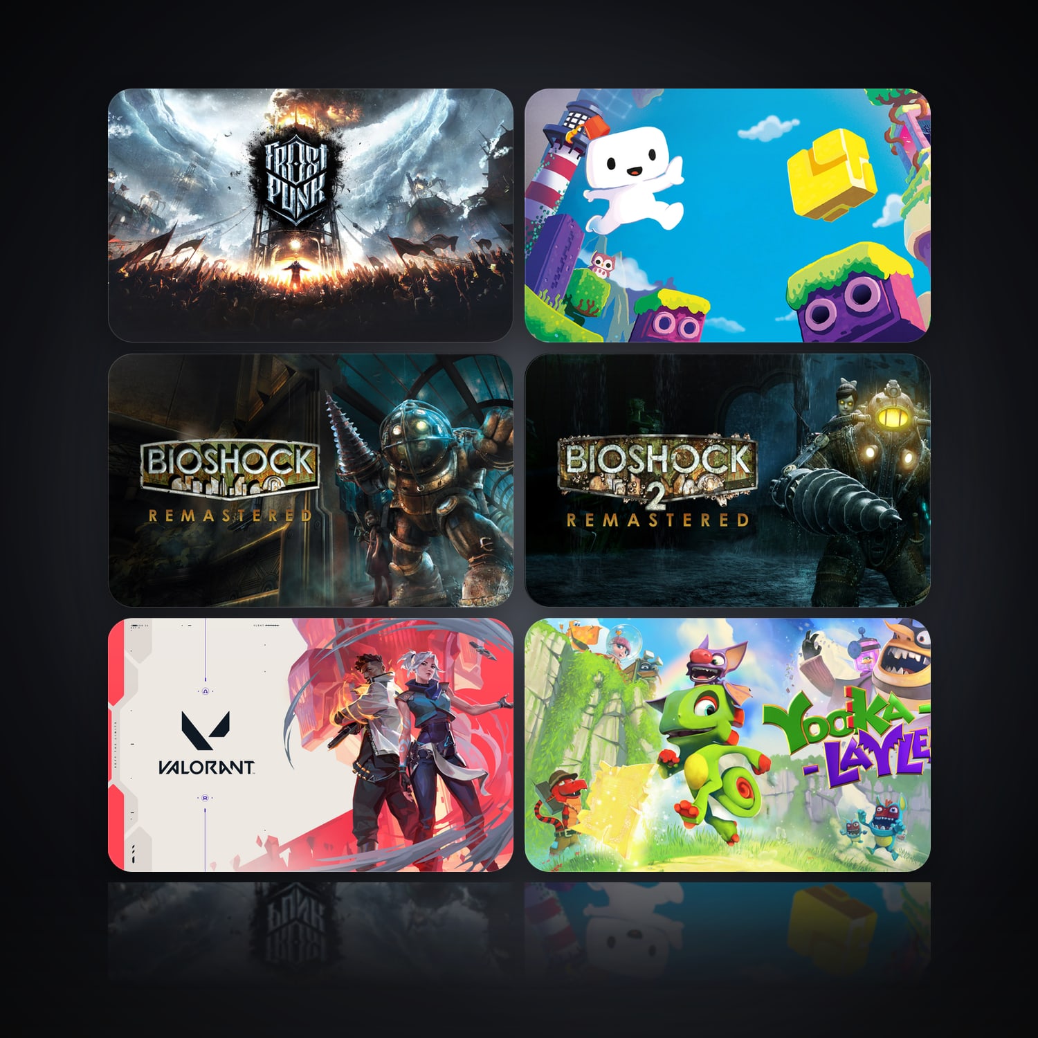 Frostpunk & Fez | 30 Games — HabibiAccounts