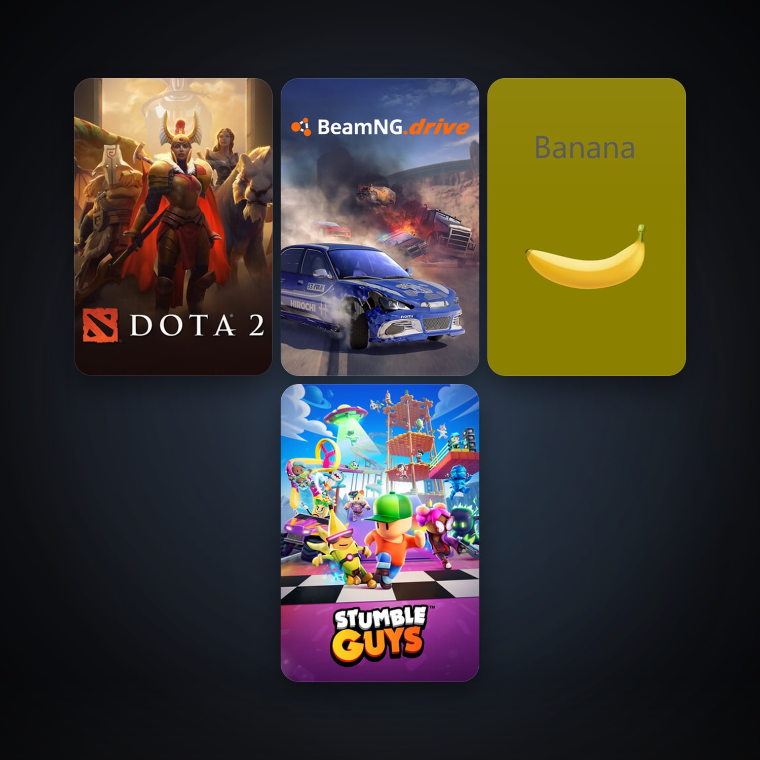 Dota 2 + BeamNG.drive, 6 games, clean — HabibiAccounts