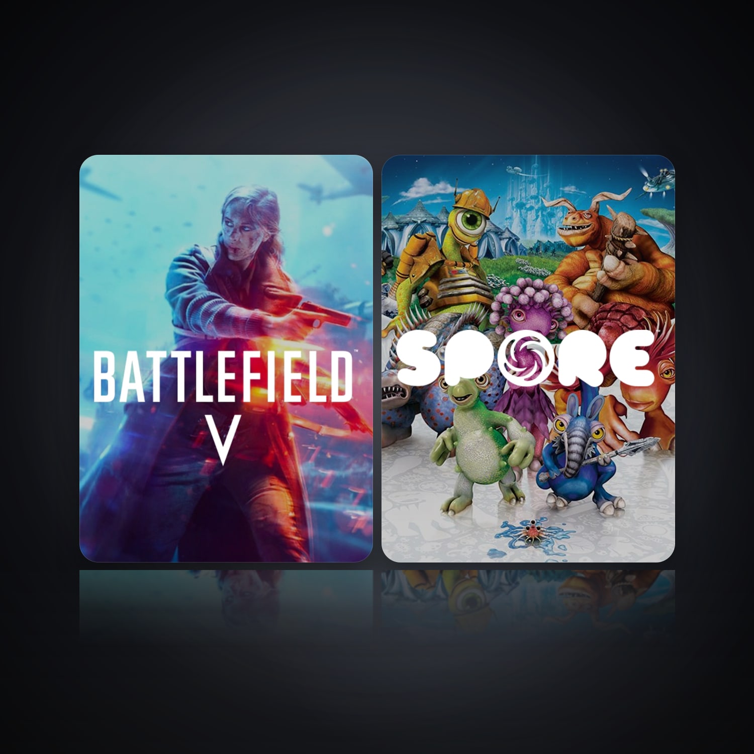 Battlefield V & SPORE | 2 Games — HabibiAccounts